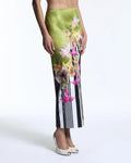 MIXED FLORAL CANOPY BEADED COLUMN SKIRT - MUMA WORLD
