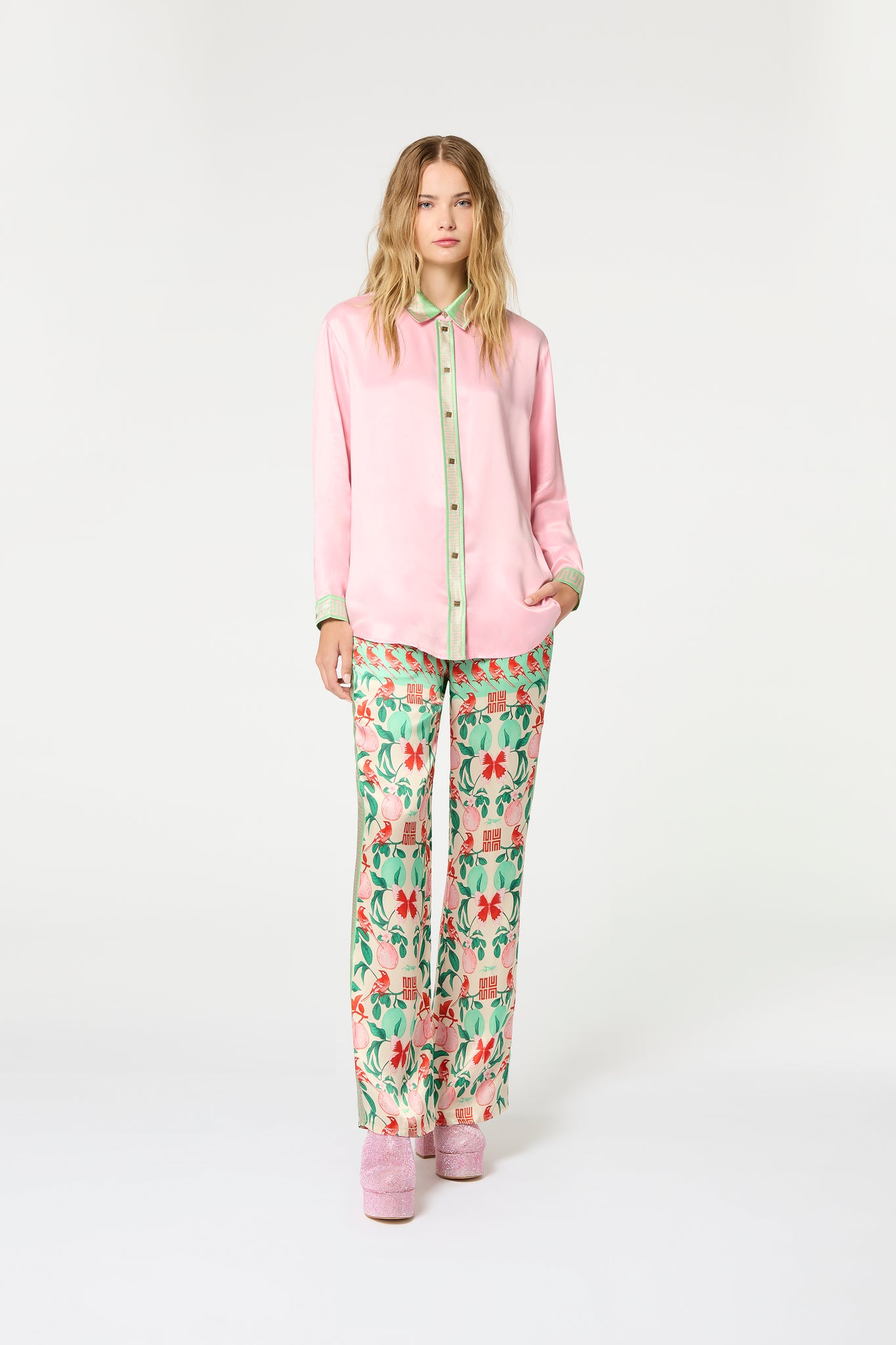 Pomelo Illustrated Pant