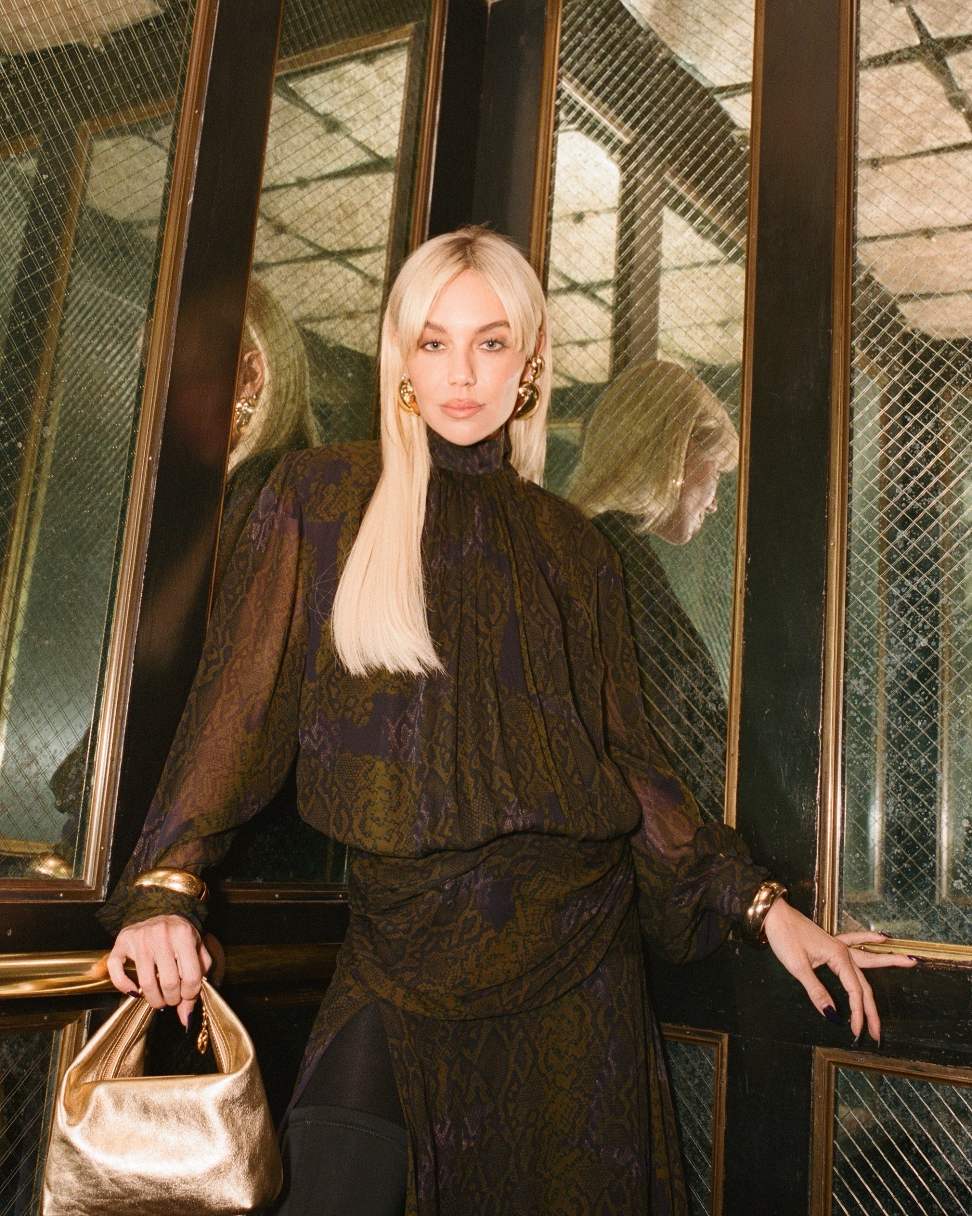 Tomb Python Quilla Maxi Dress