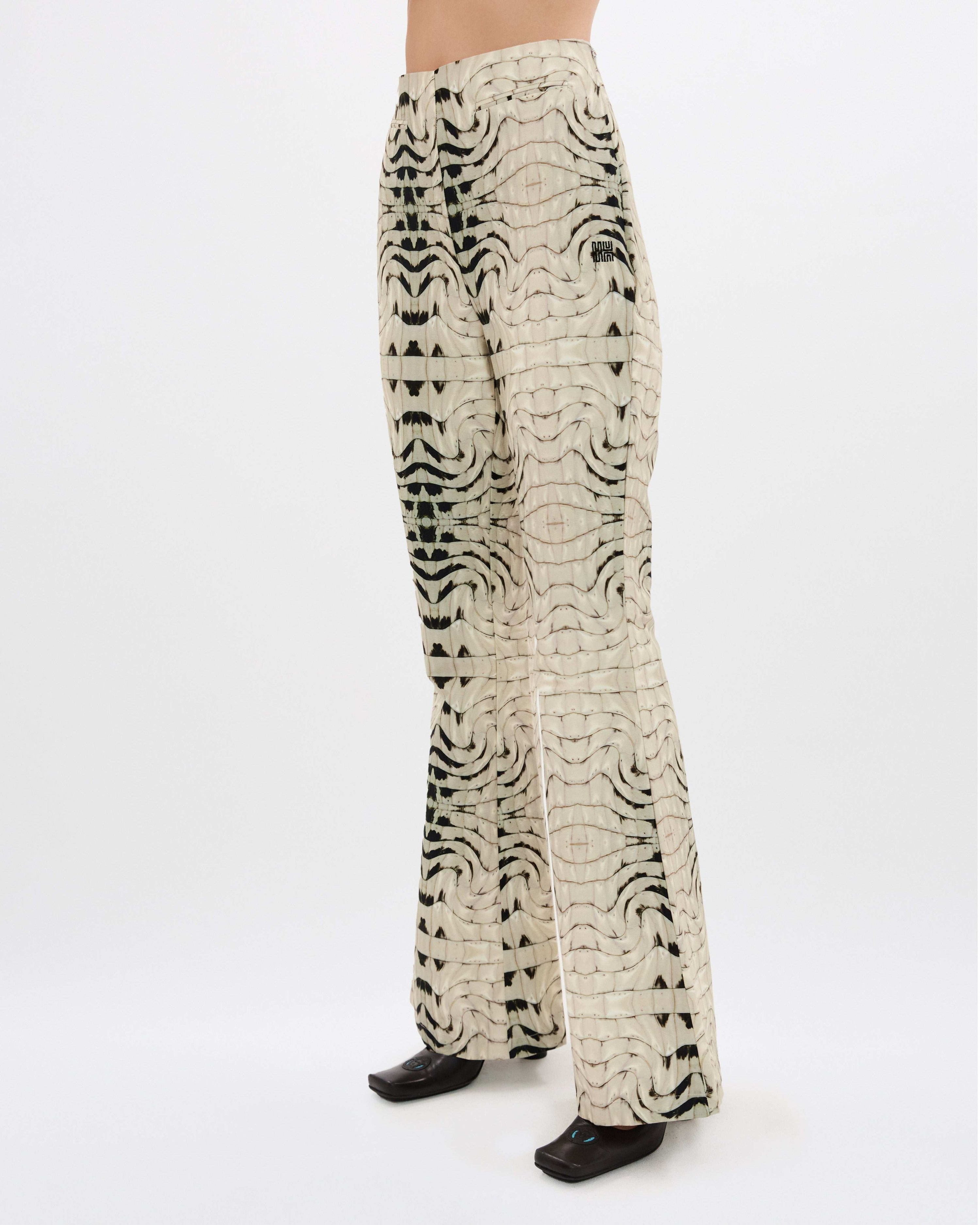 Cuban Crocodile Tailored Pants