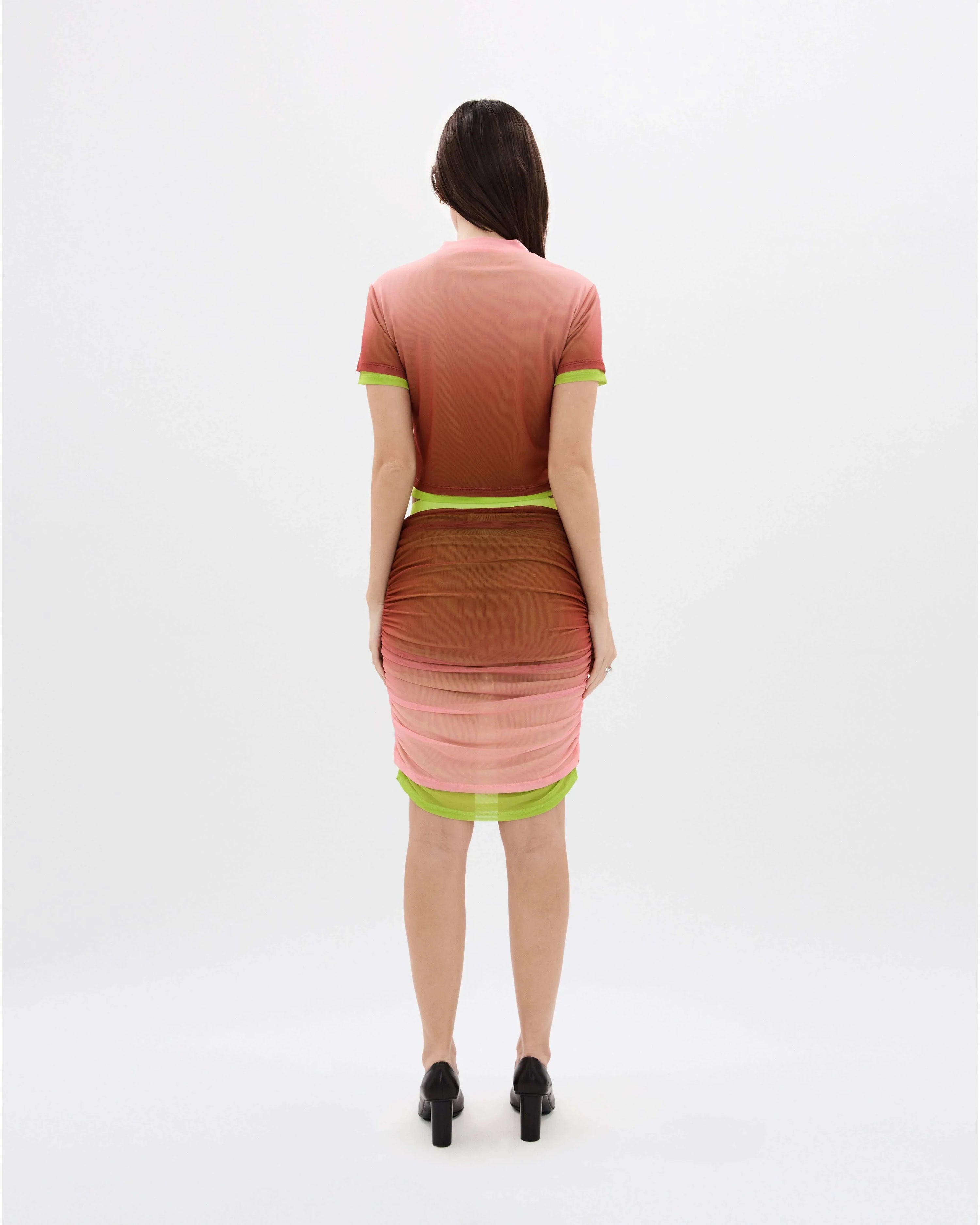 Havana Rise Double Mesh Mini Skirt - MUMA WORLD