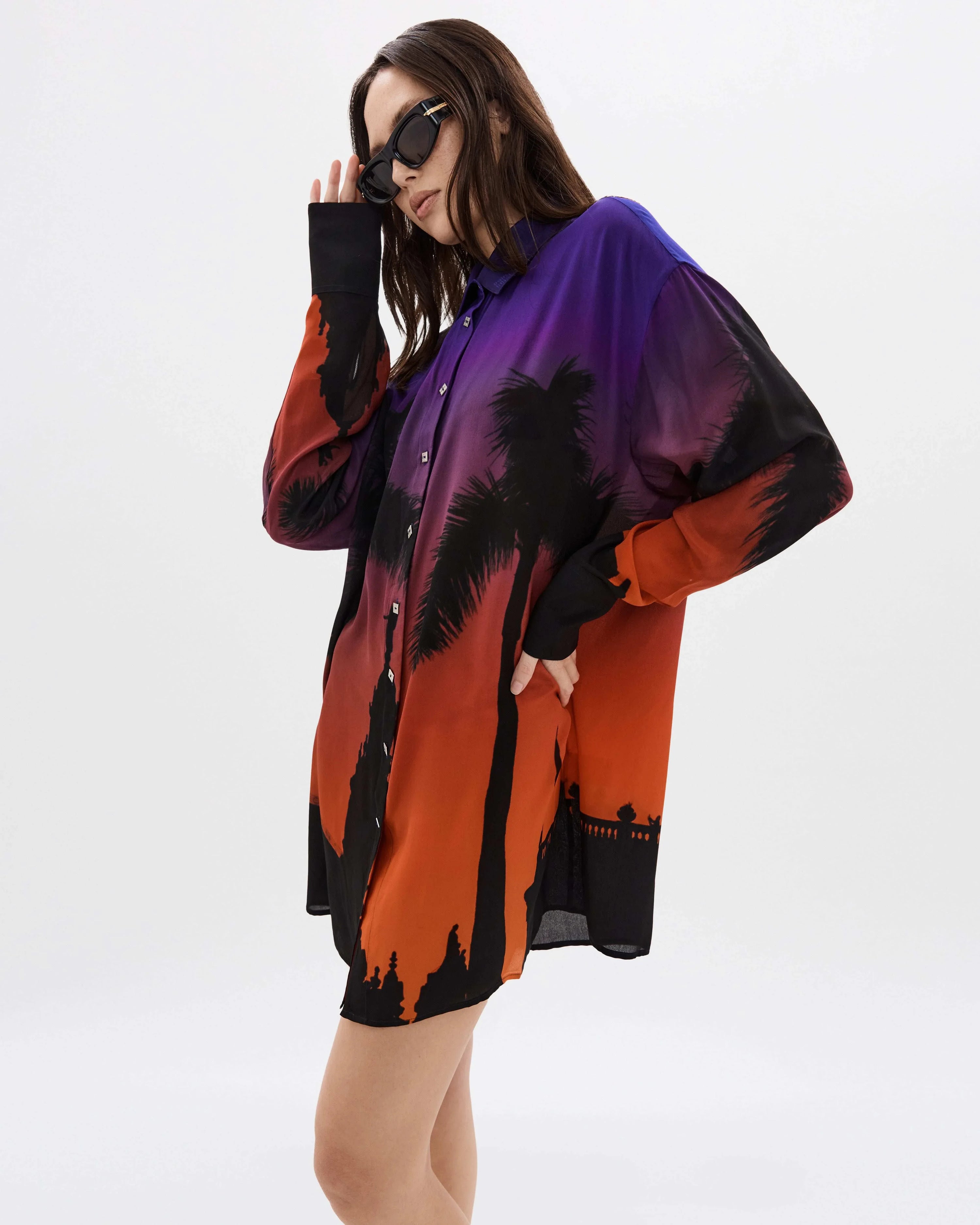 Havana Oversized Shirt - MUMA WORLD
