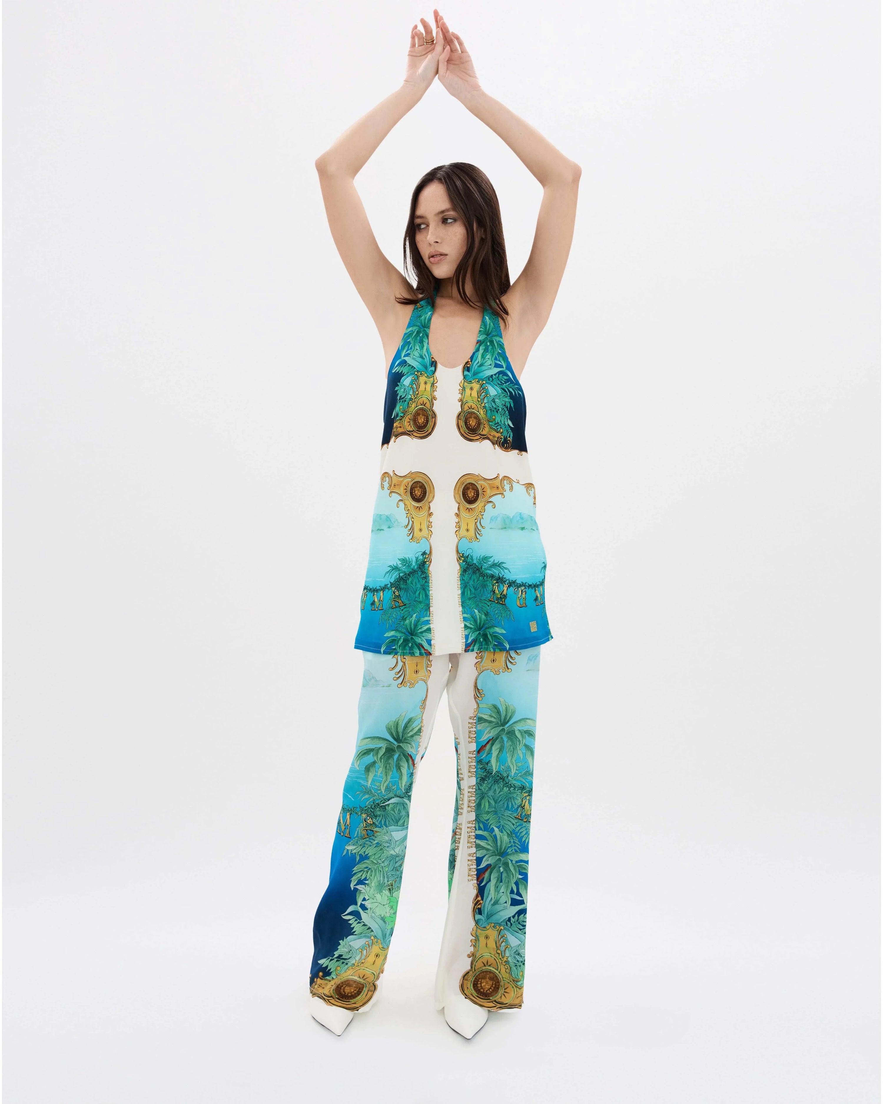 Blue Cigar Long Pants - MUMA WORLD