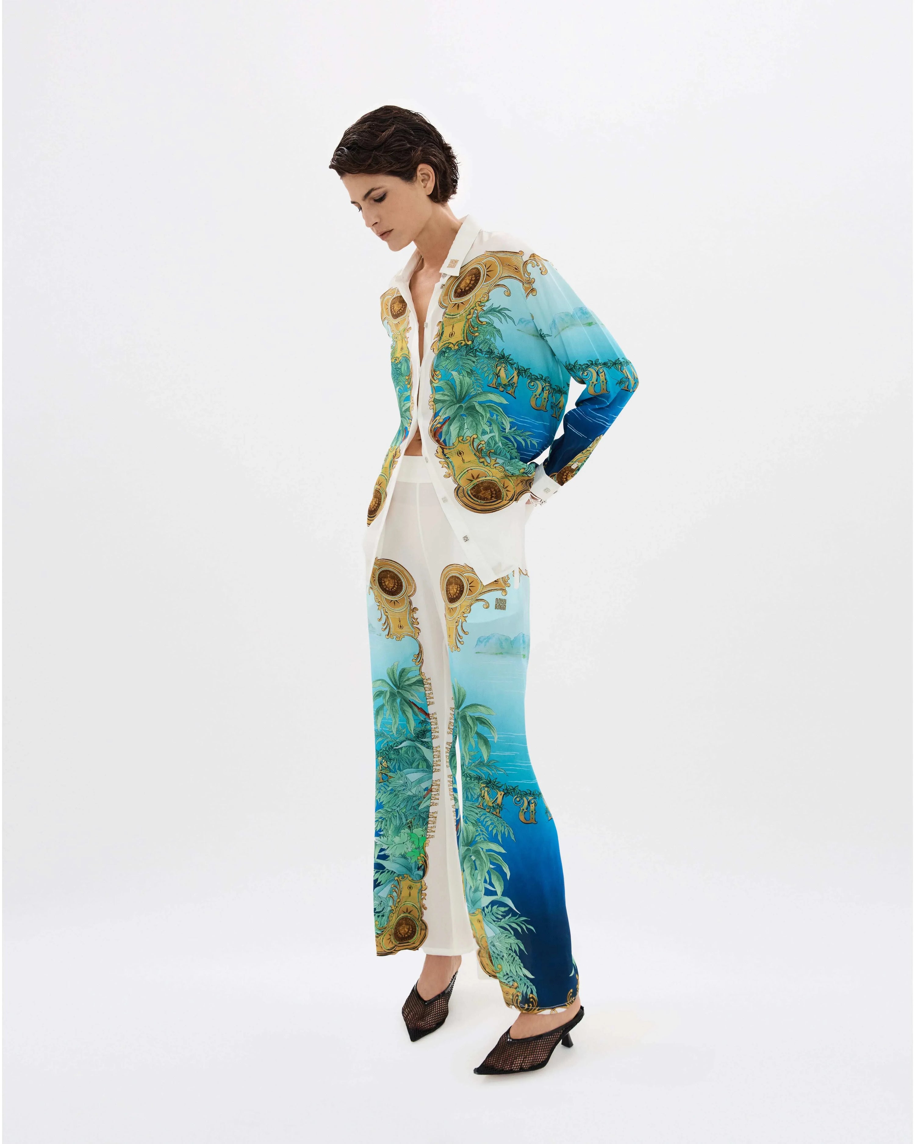 Blue Cigar Long Pants - MUMA WORLD