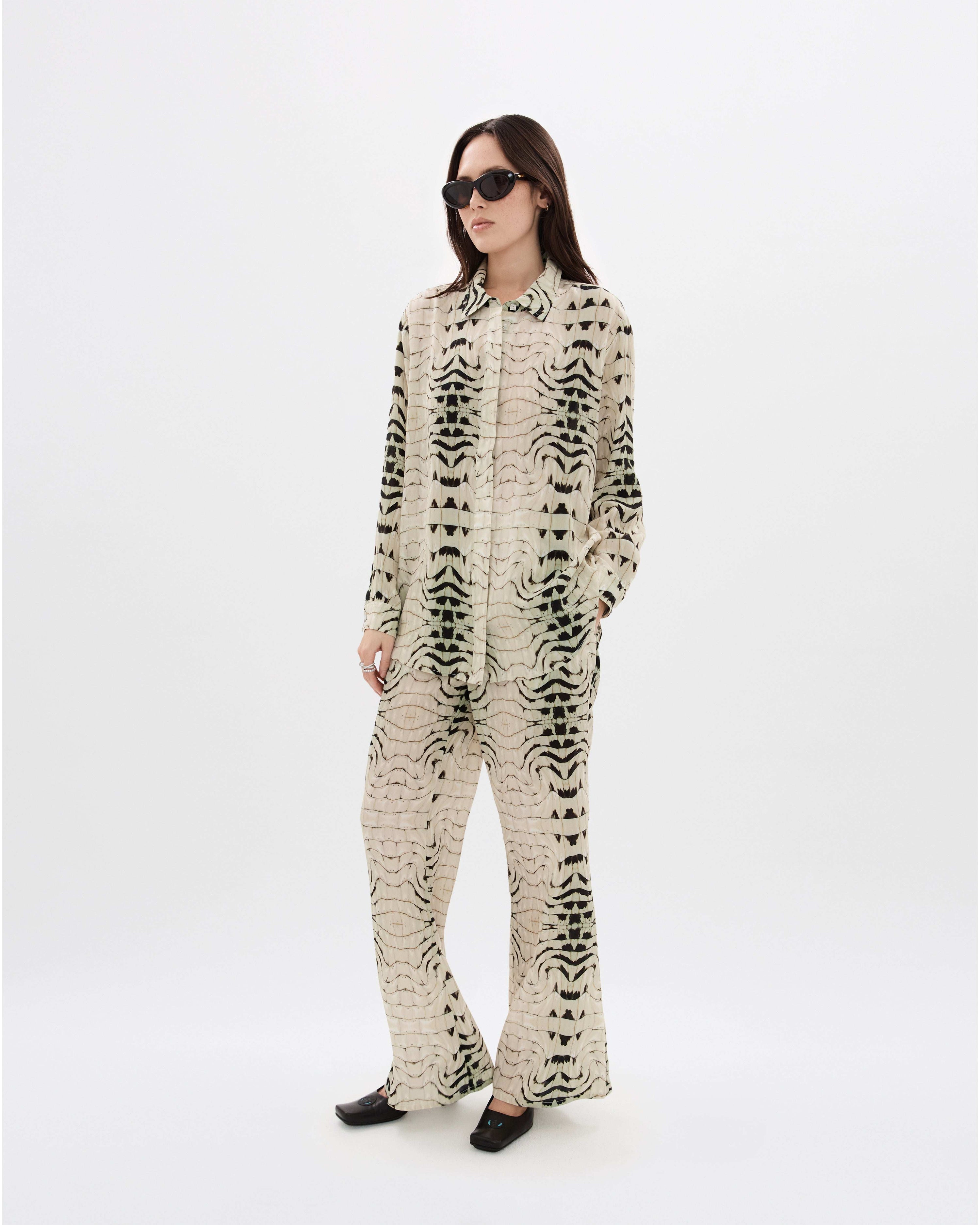 Cuban Crocodile Long Sleeve Shirt