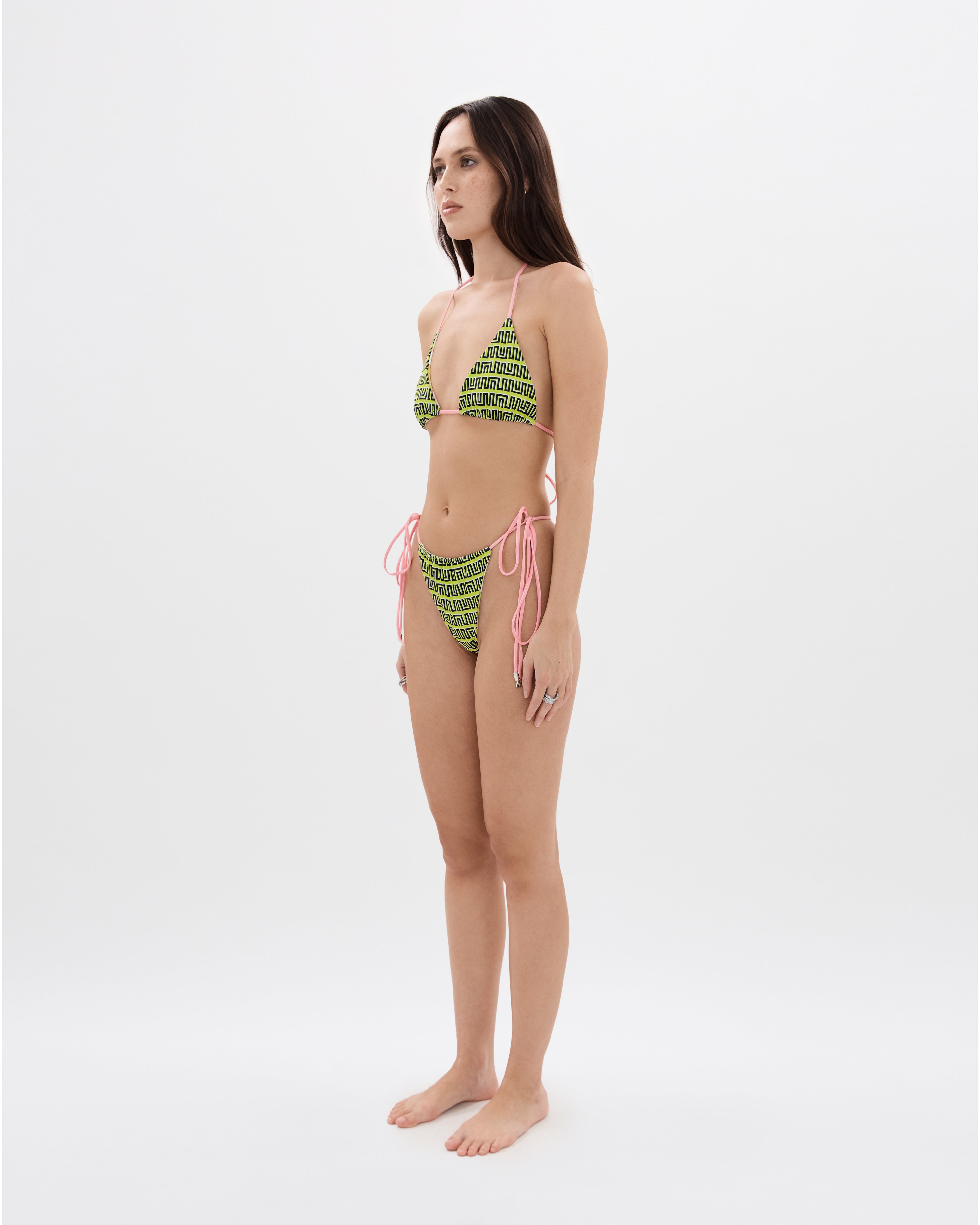 Ghost Orchid/Muma String Reversible Bikini Top