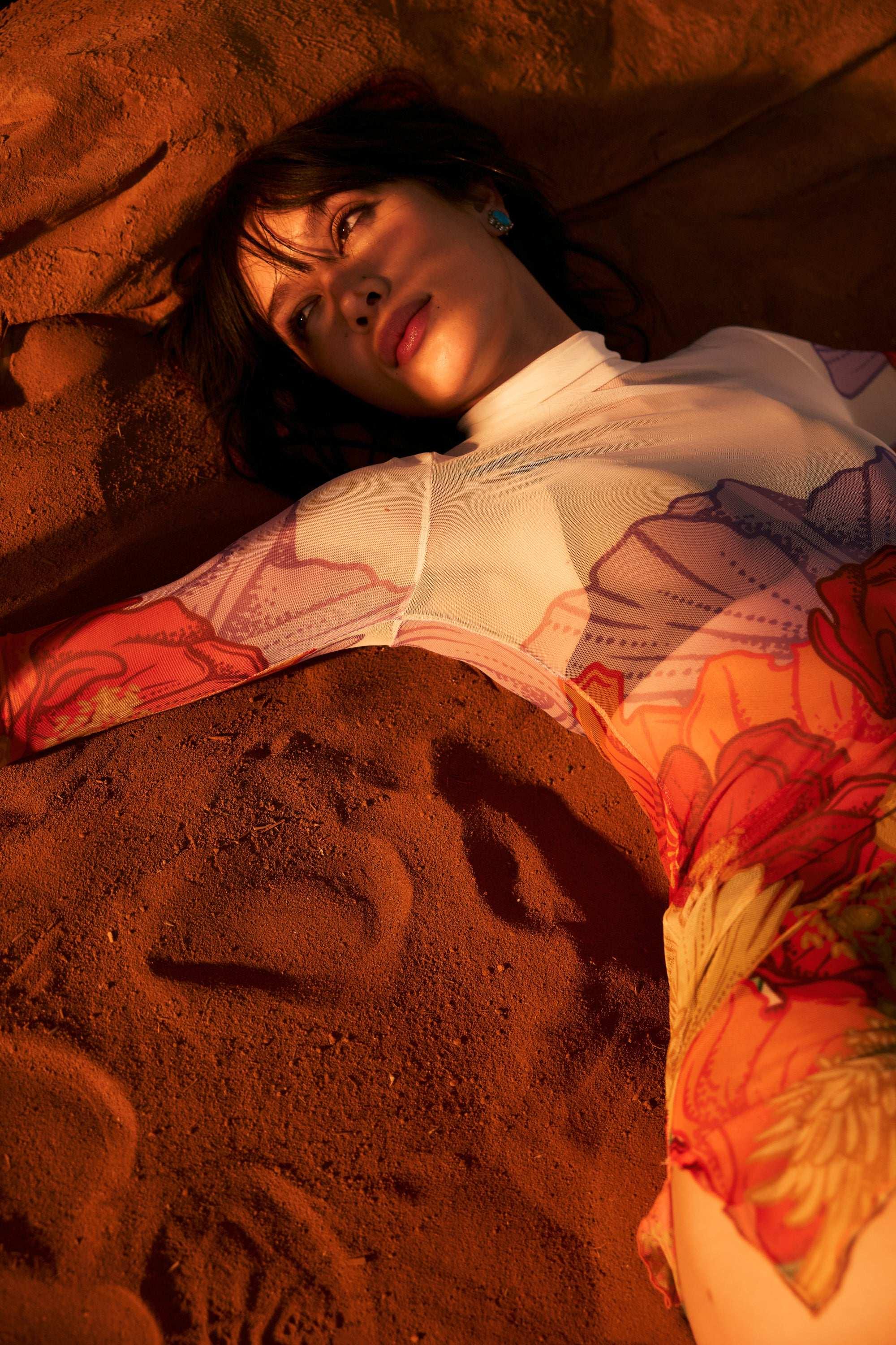 Wildflower Mesh Mini Dress - MUMA WORLD