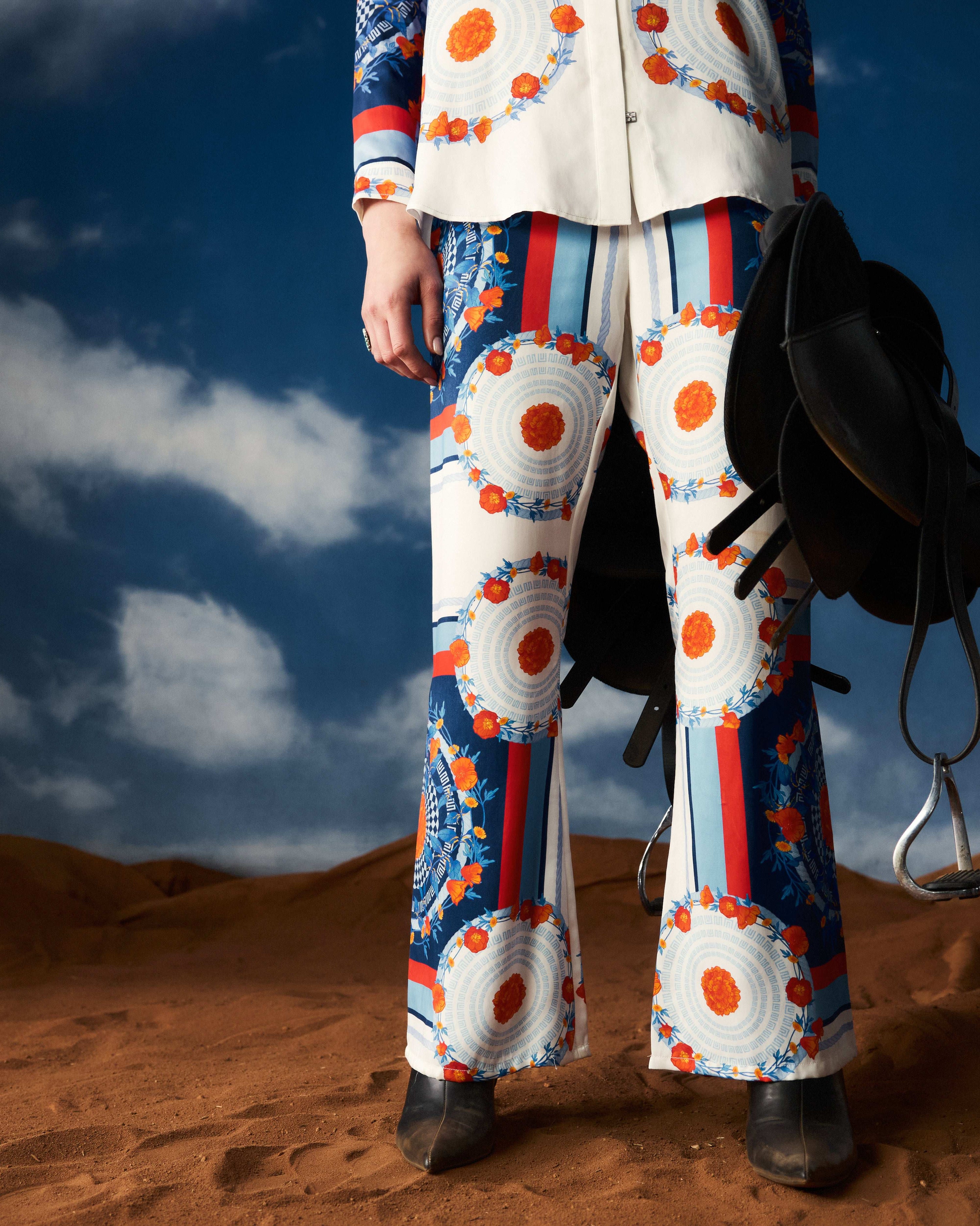 Saloon Illustrated Pants