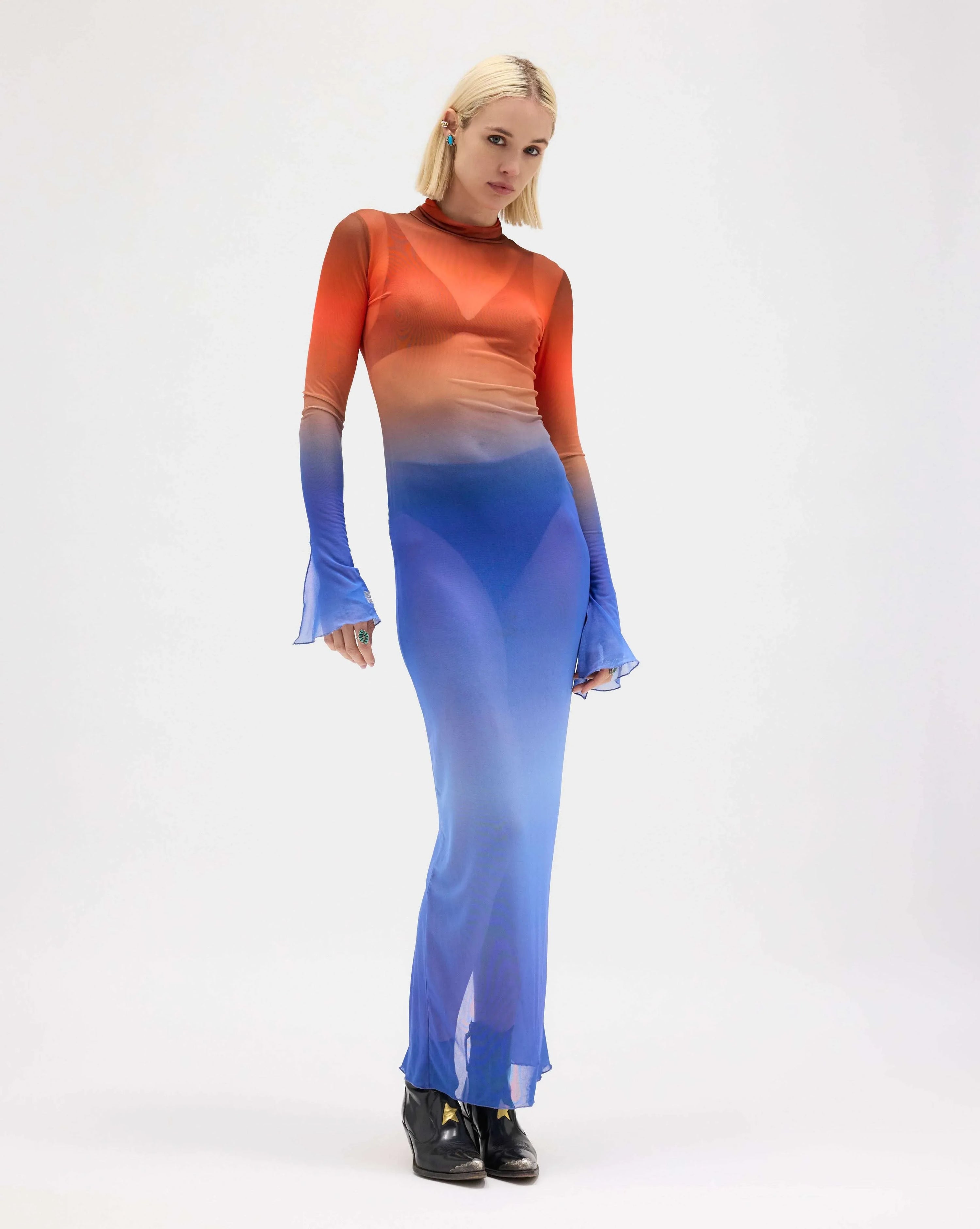 Desert Mesh Phoenix Dress - MUMA WORLD