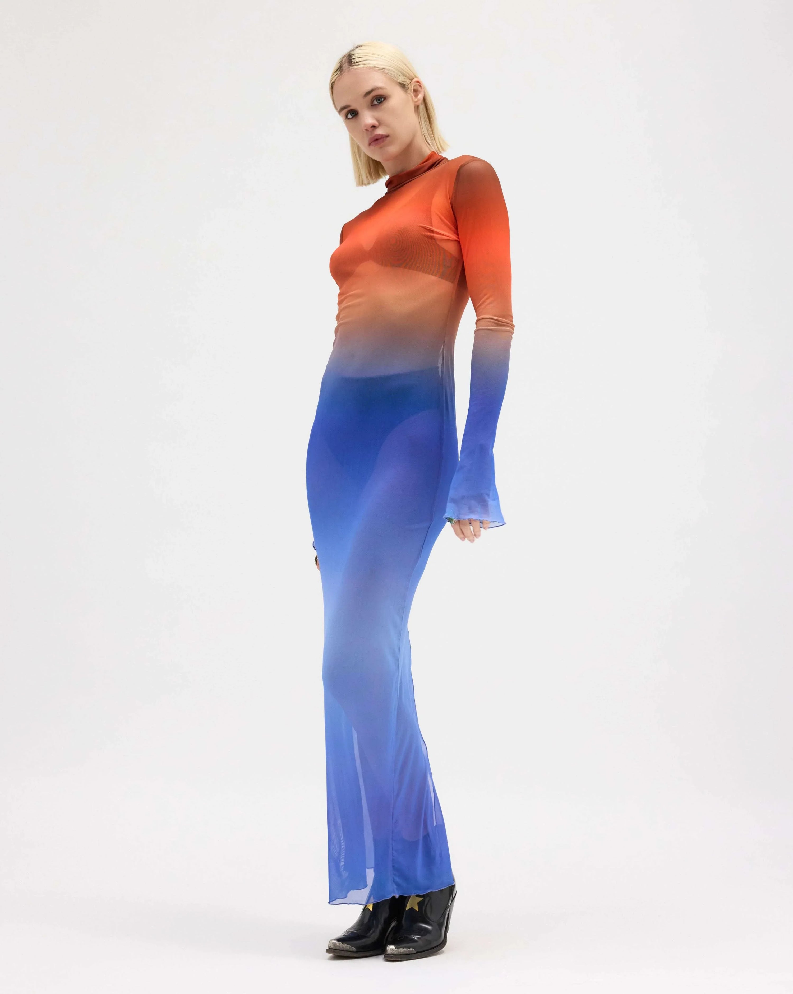 Desert Mesh Phoenix Dress - MUMA WORLD