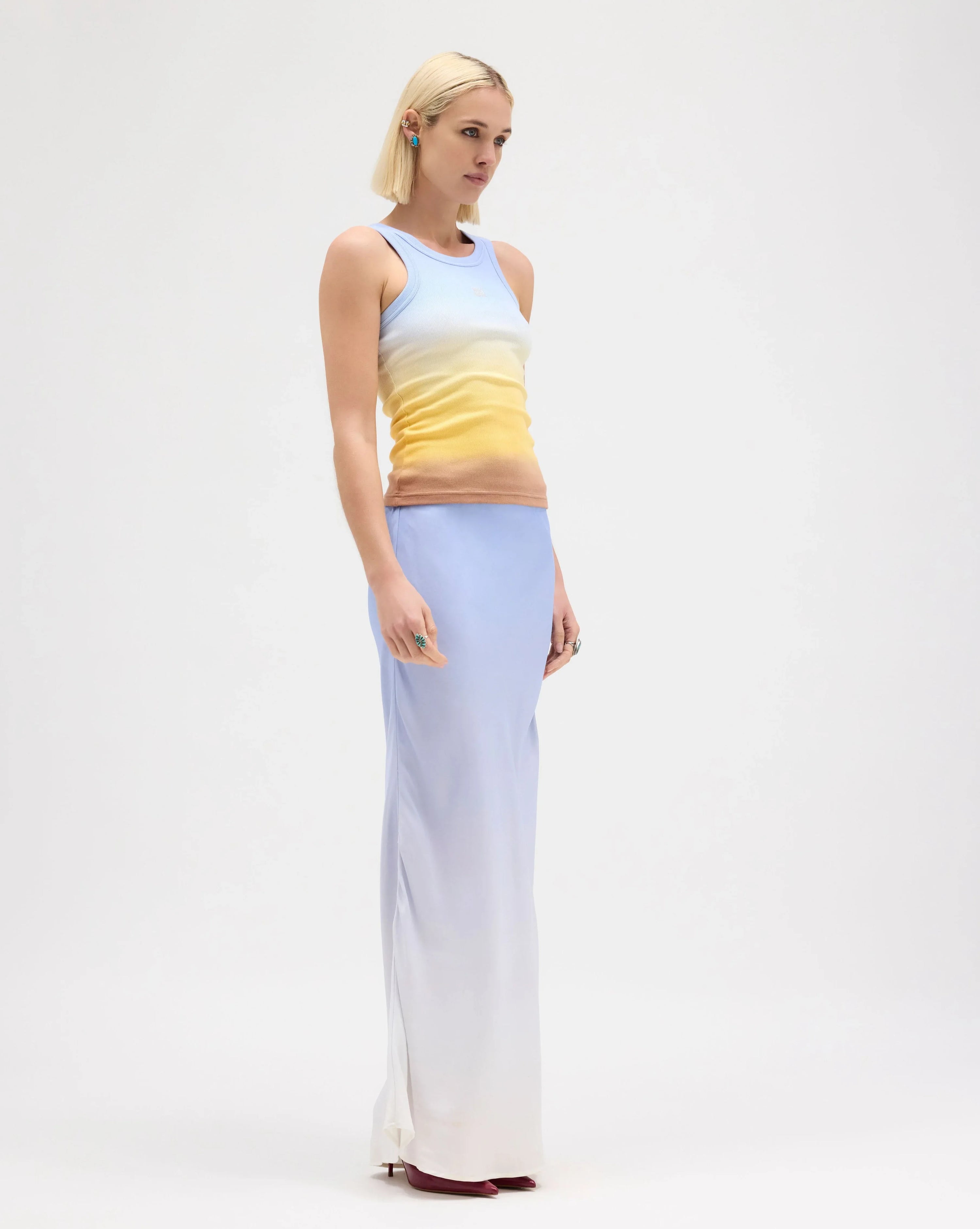 Salt Bias Maxi Skirt - MUMA WORLD