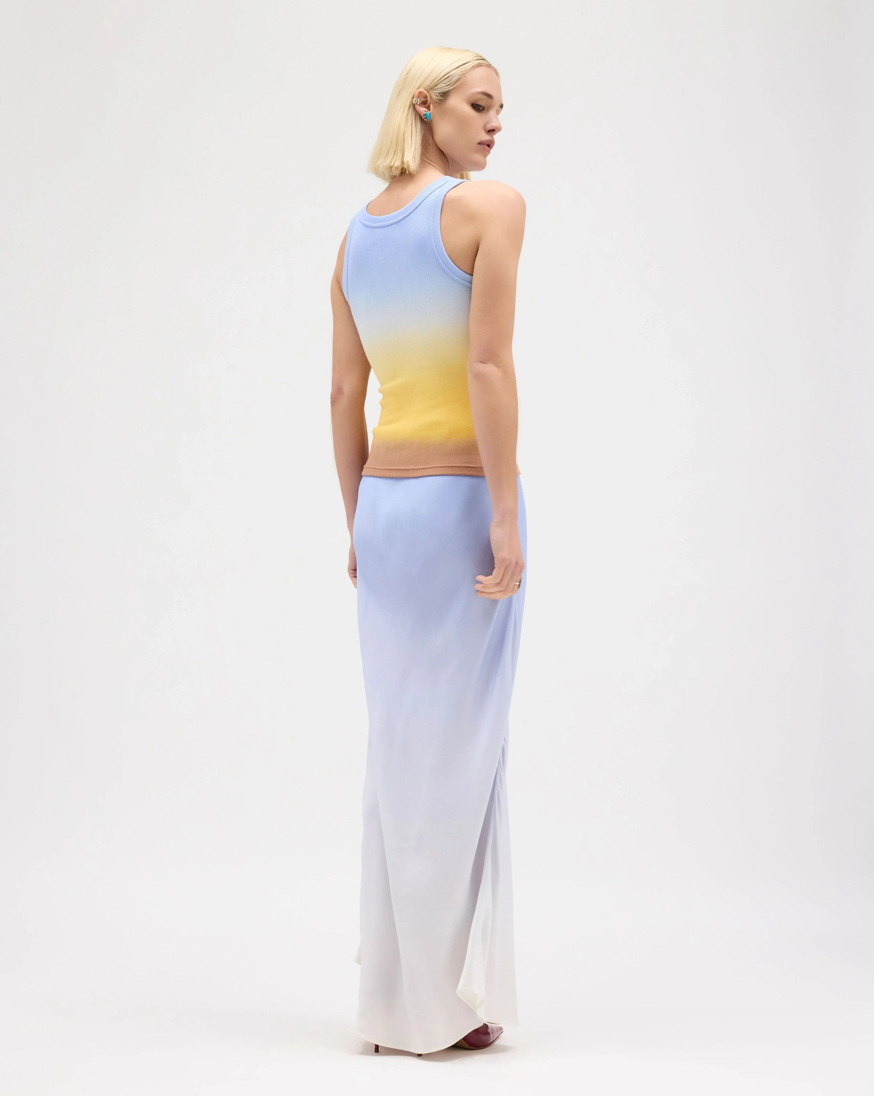 Salt Bias Maxi Skirt - MUMA WORLD