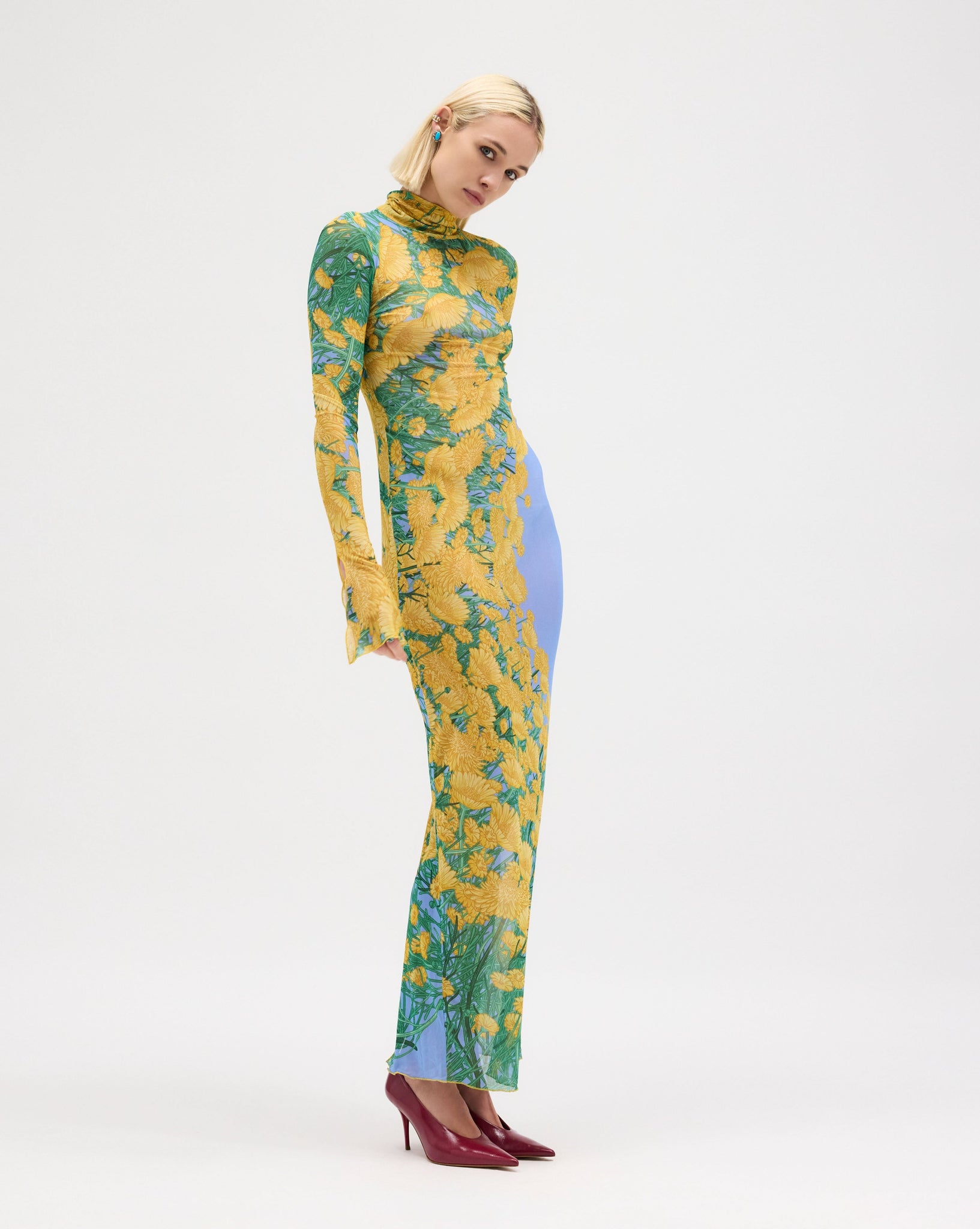 Dandelion Mesh Phoenix Dress
