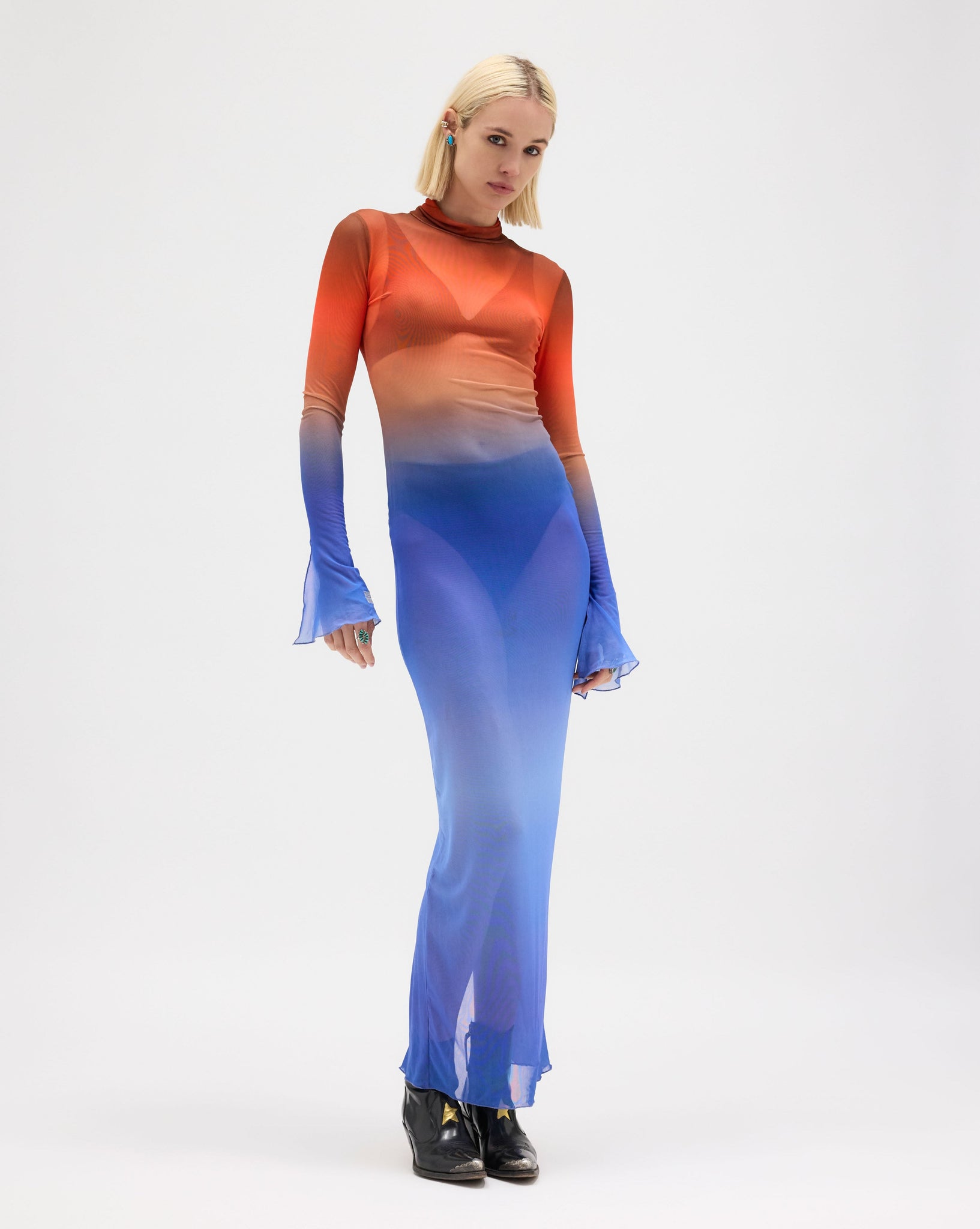 Desert Mesh Phoenix Dress
