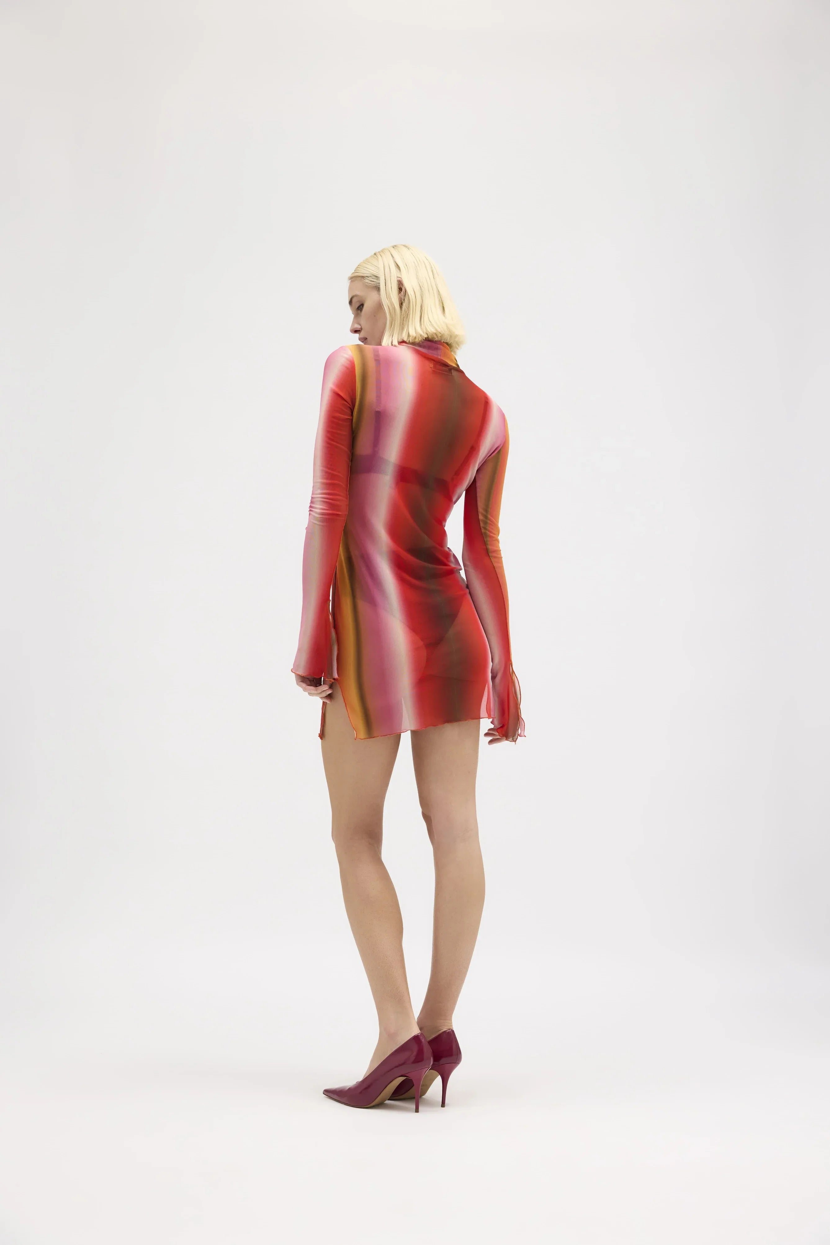 Mirage Mesh Mini Dress - MUMA WORLD