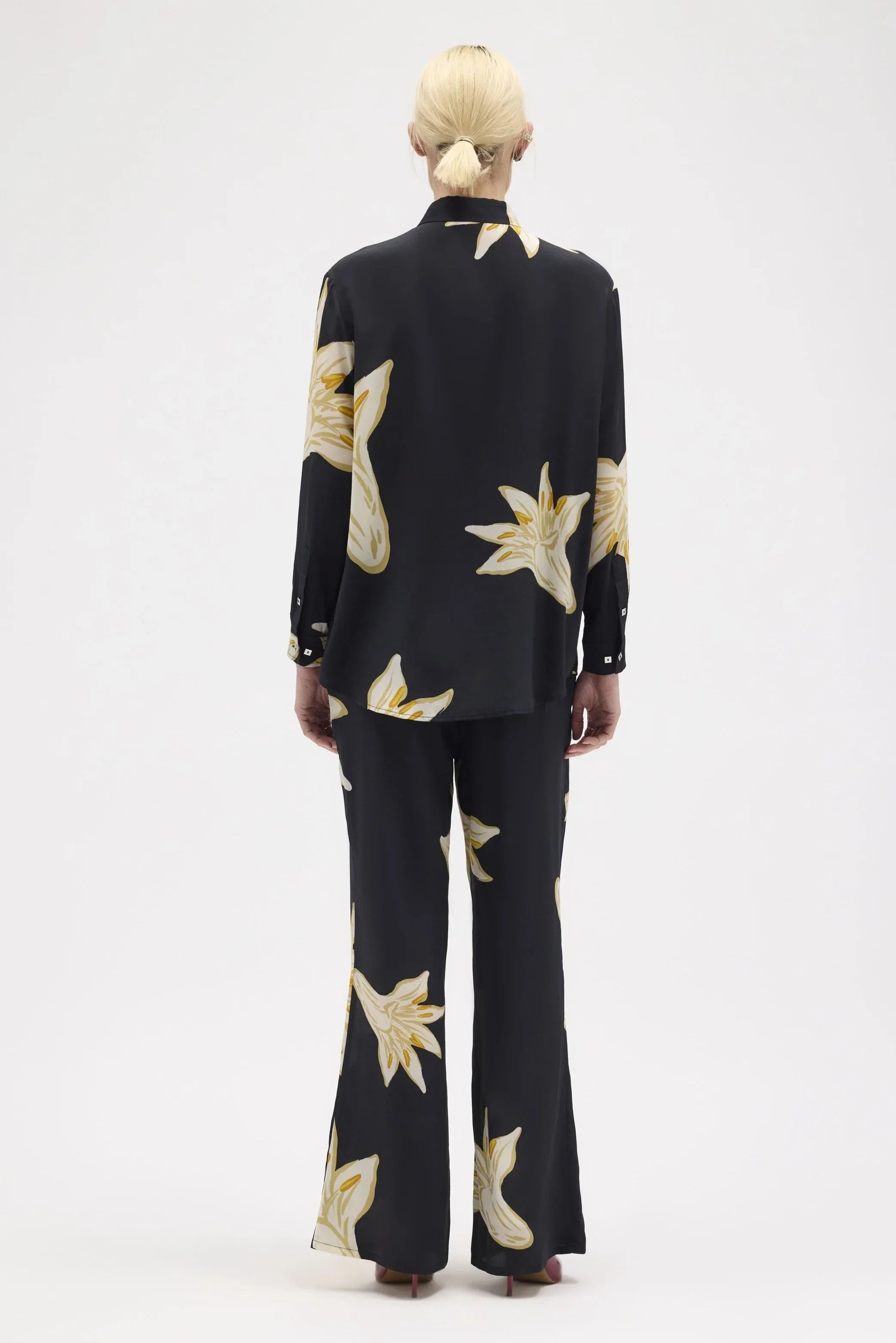 Black Lily Bias Pants - MUMA WORLD