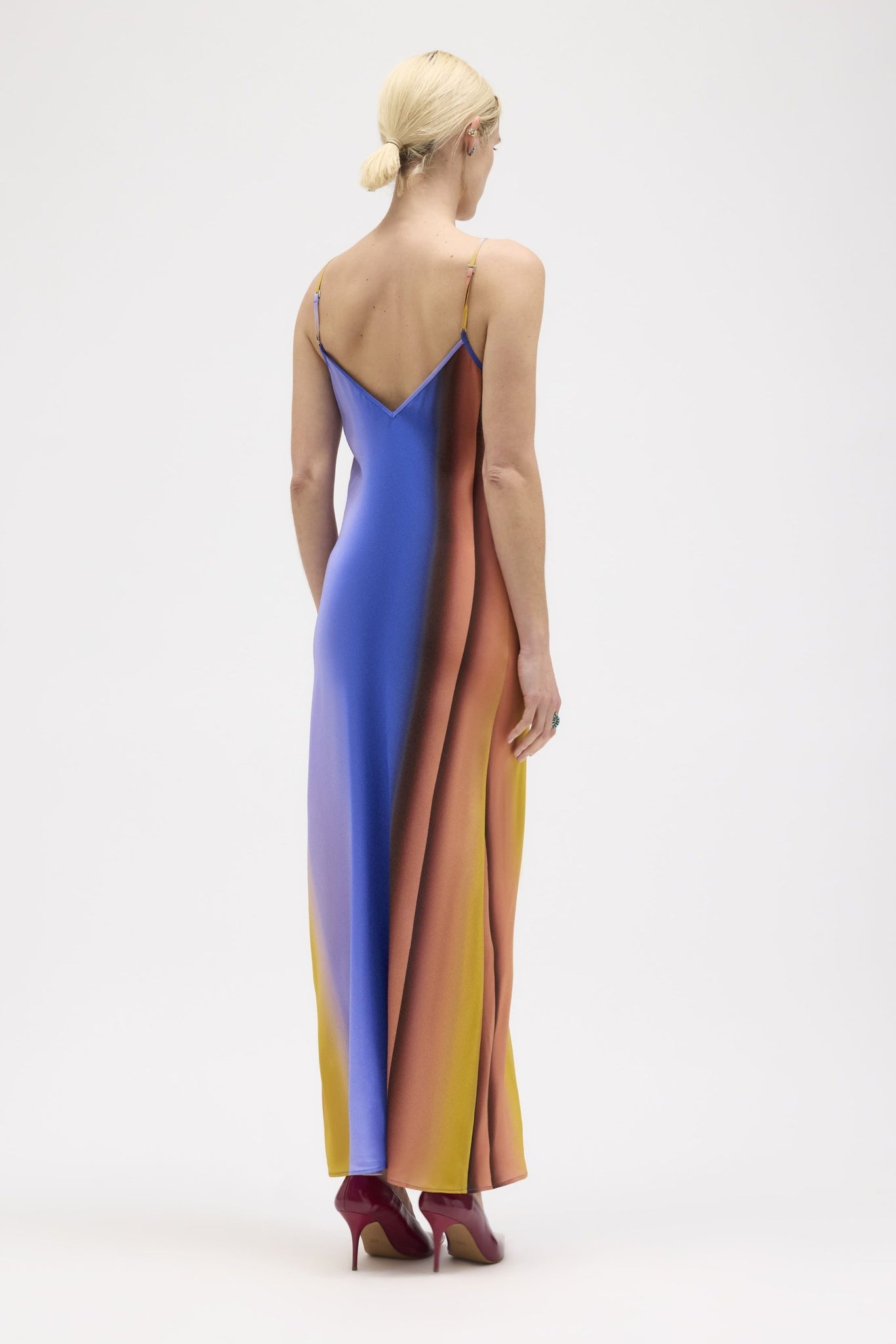 Nightfall Bias Maxi Dress