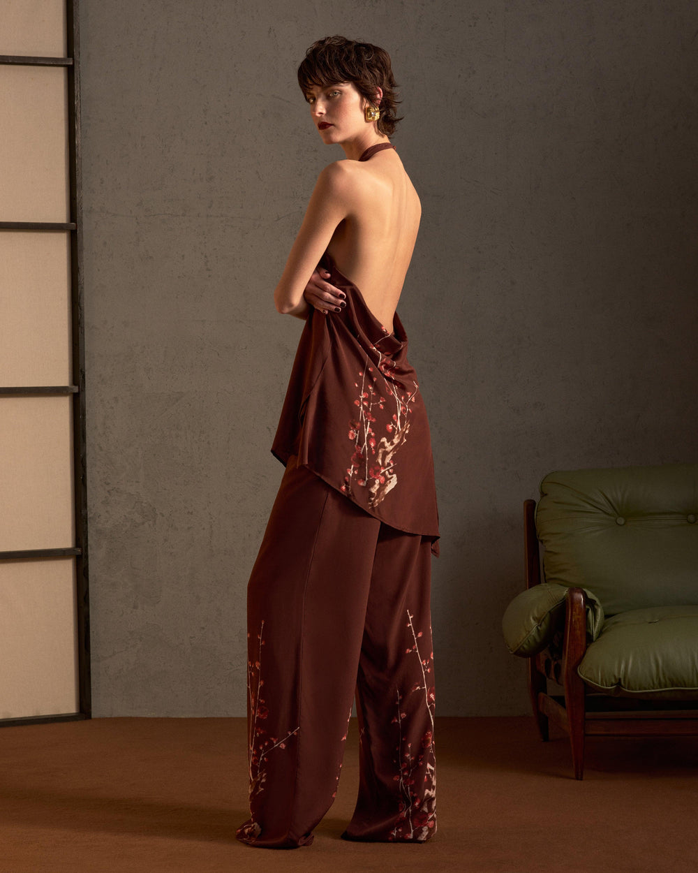 Hana Draped Halter Top