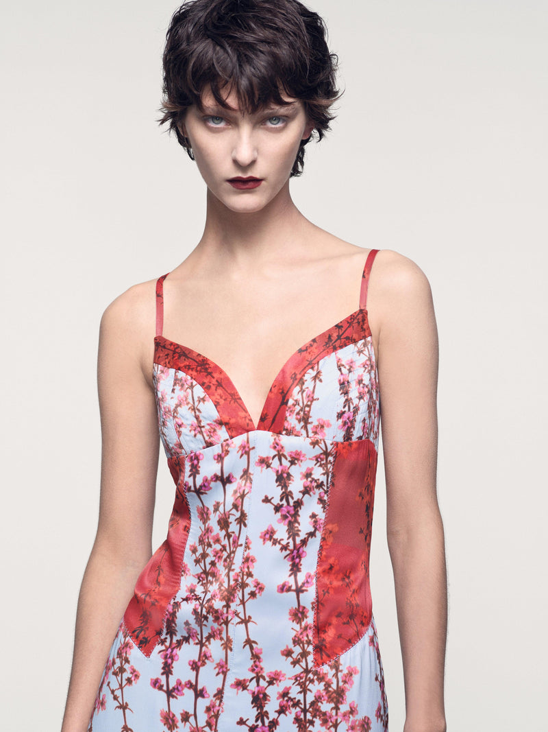 Sakura Mixed Celine Dress