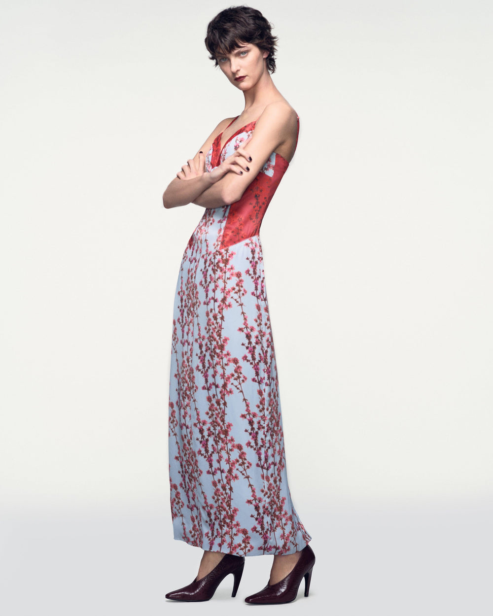 Sakura Mixed Celine Dress