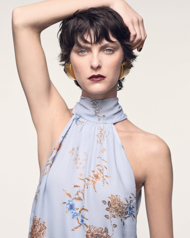 Sora High Neck Top