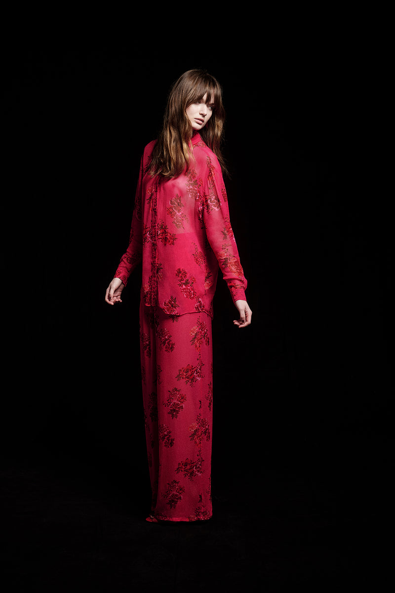 Magenta Bloom Mikel Pant