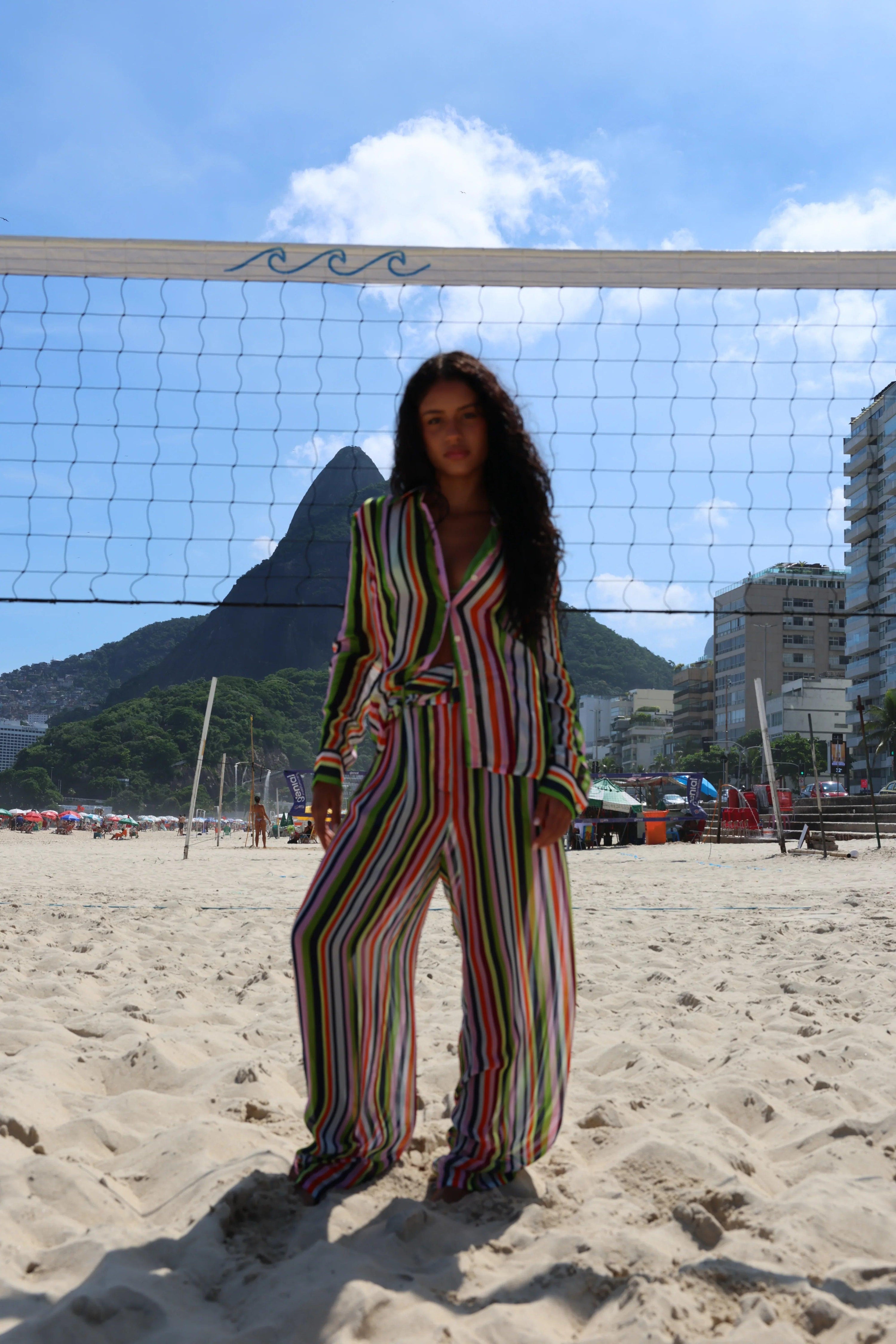 CARNIVALE STRIPE ASTRID SHIRT - MUMA WORLD