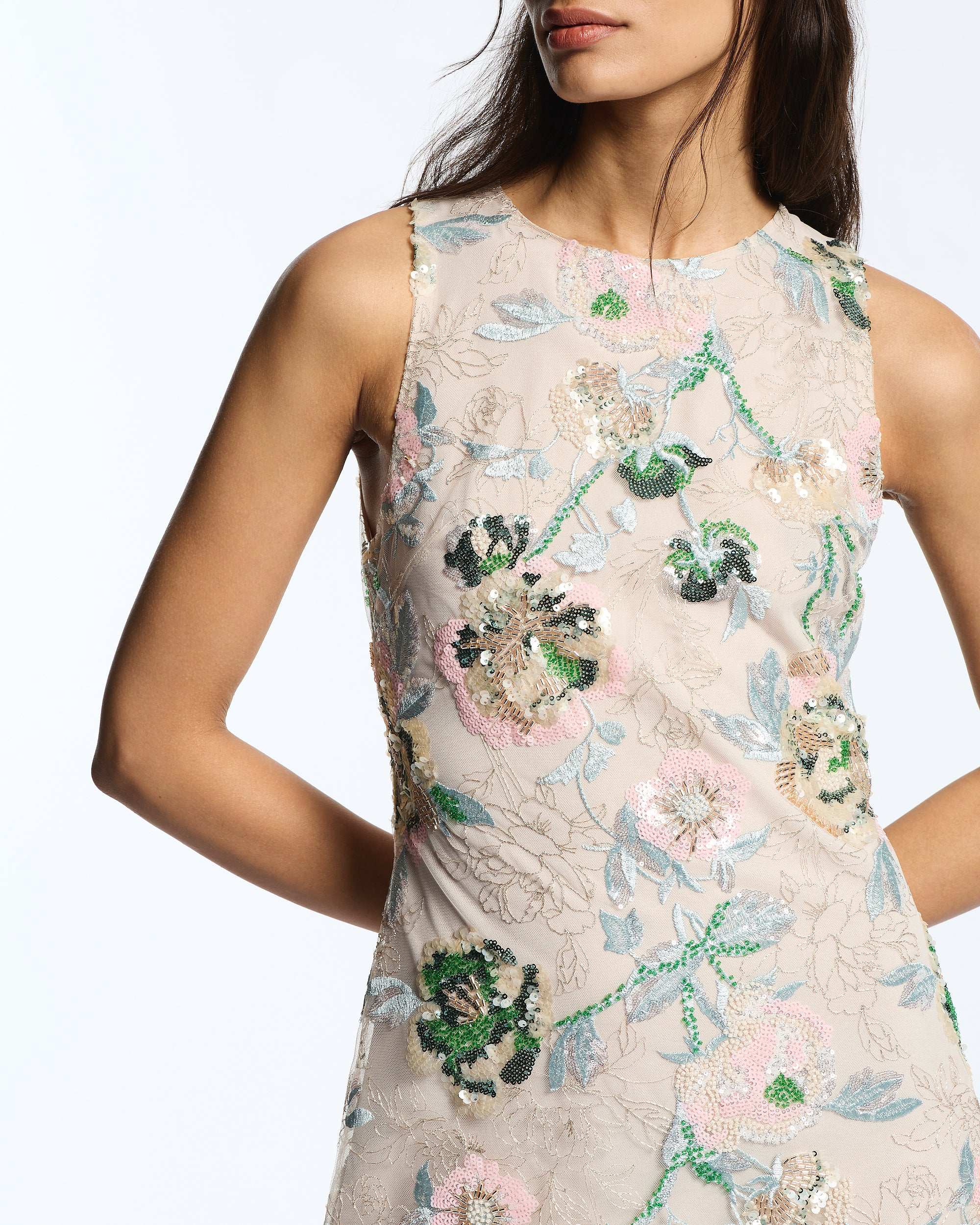 Beaded Electra Mini Dress