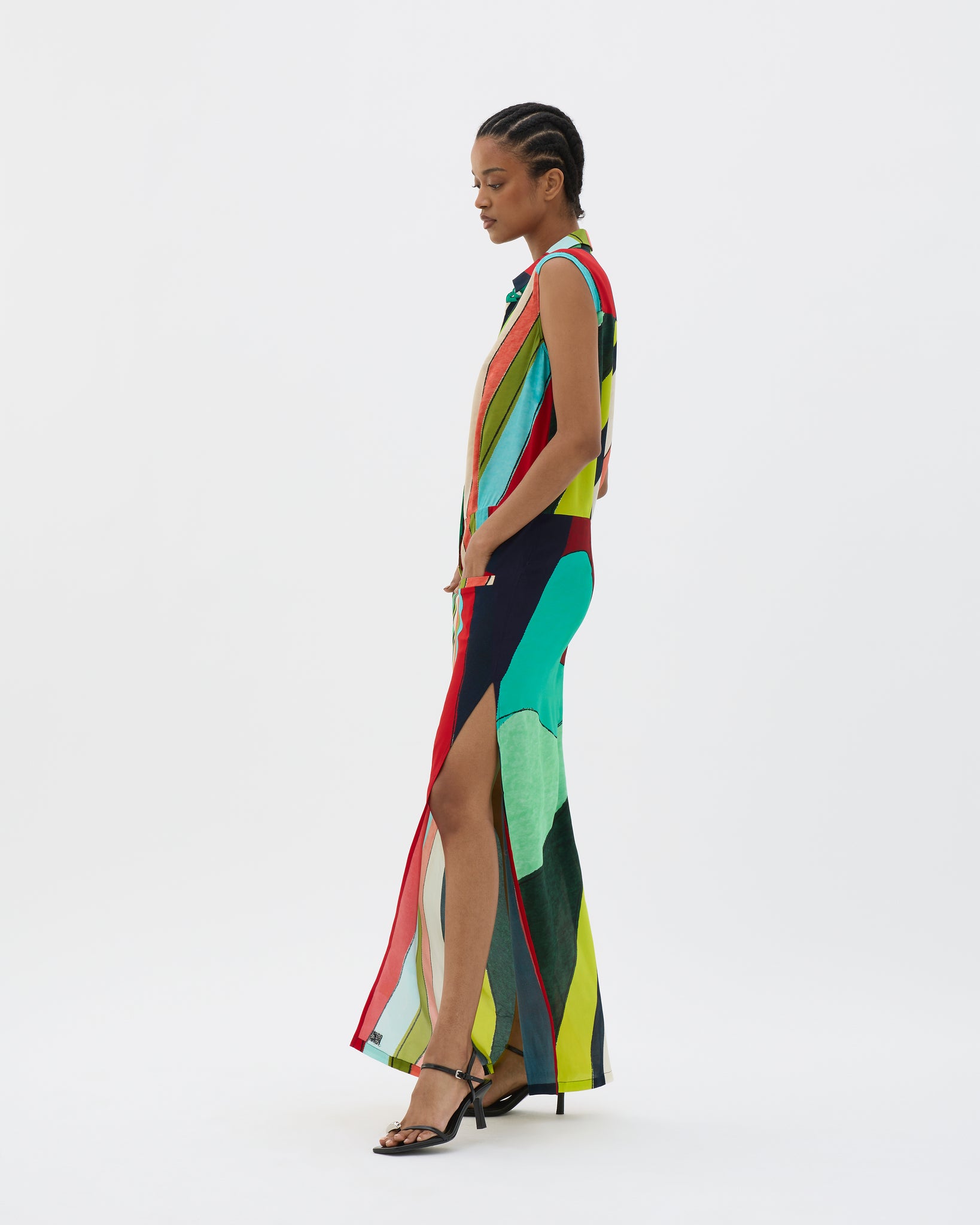 Calmar Sleeveless Saggita - MUMA WORLD  Dress