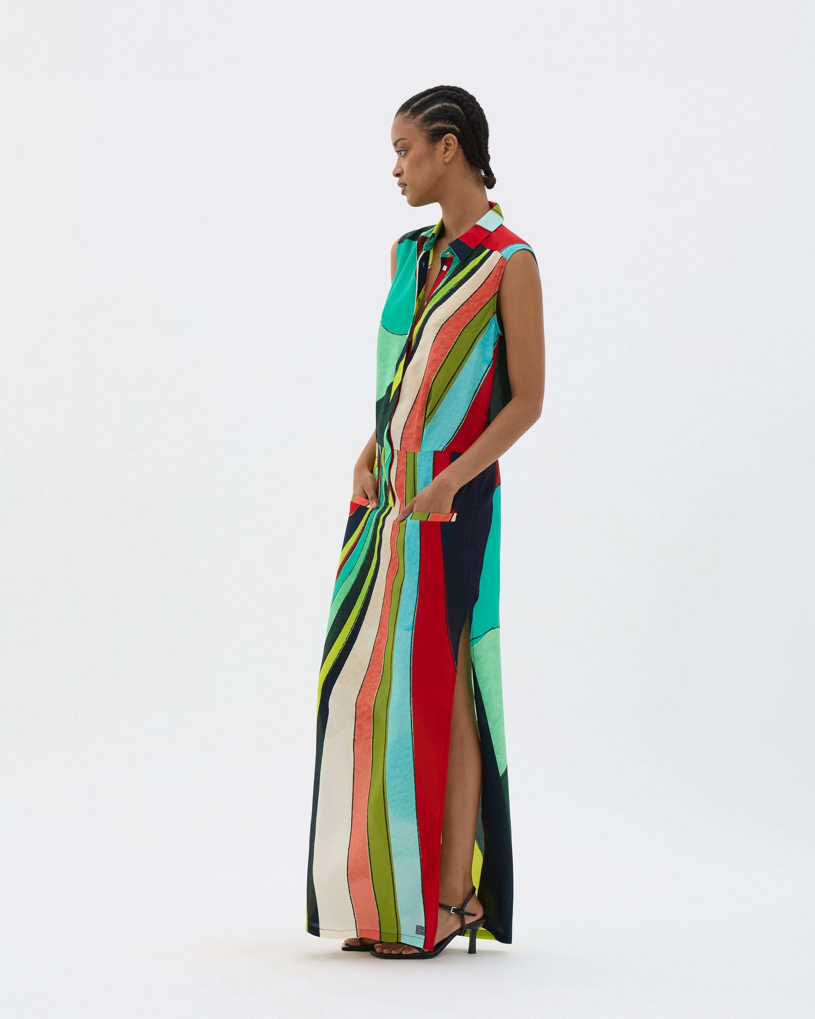 Calmar Sleeveless Saggita - MUMA WORLD  Dress