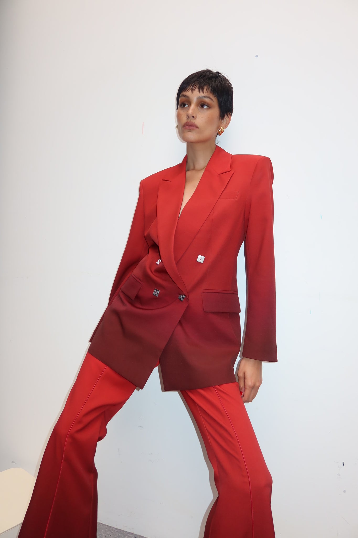 Cherry Night Tailored Pants - MUMA WORLD  Pants
