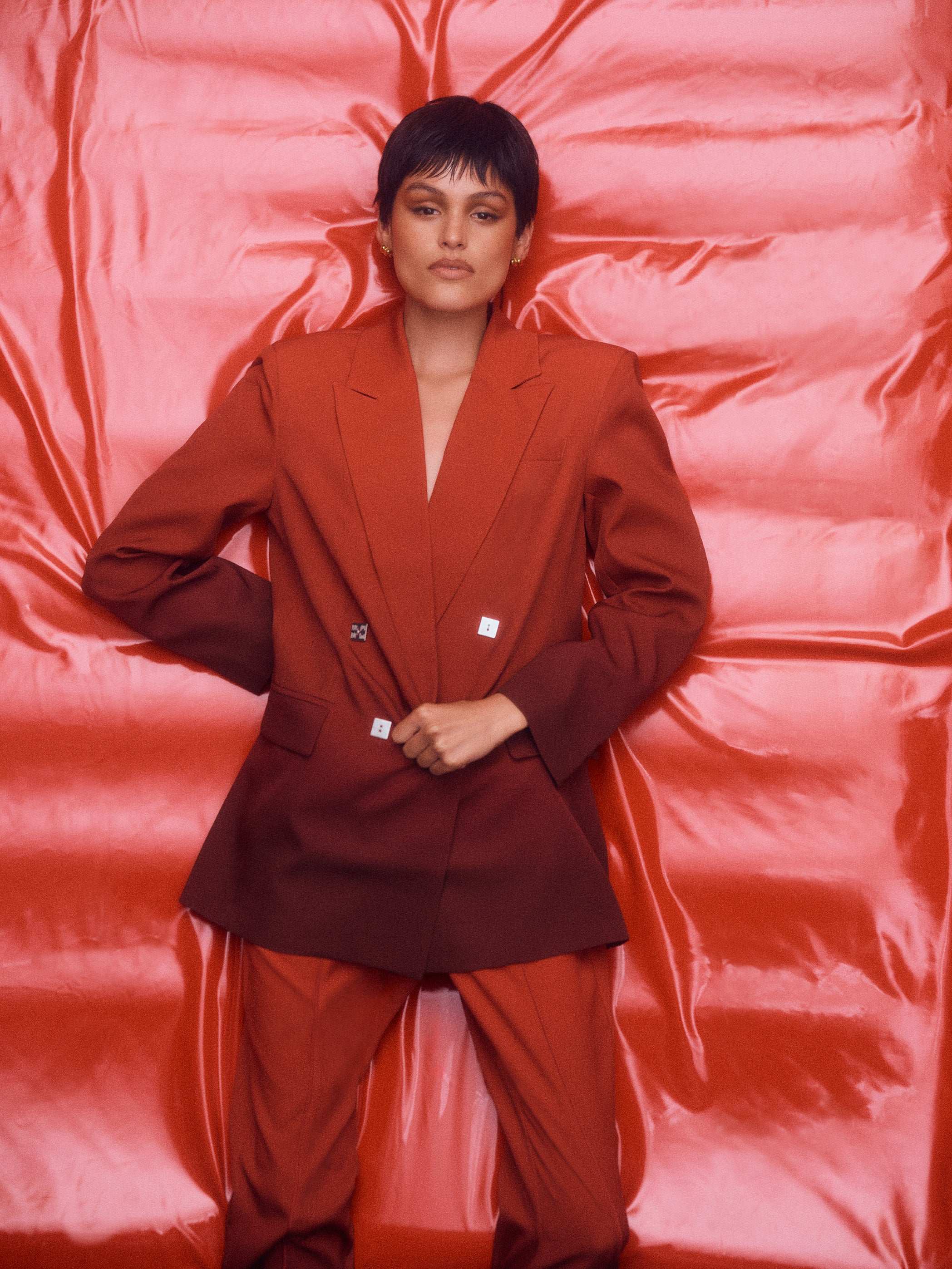 Cherry Night Tailored Pants - MUMA WORLD  Pants