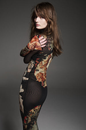 Bastet Pheonix Mesh Dress