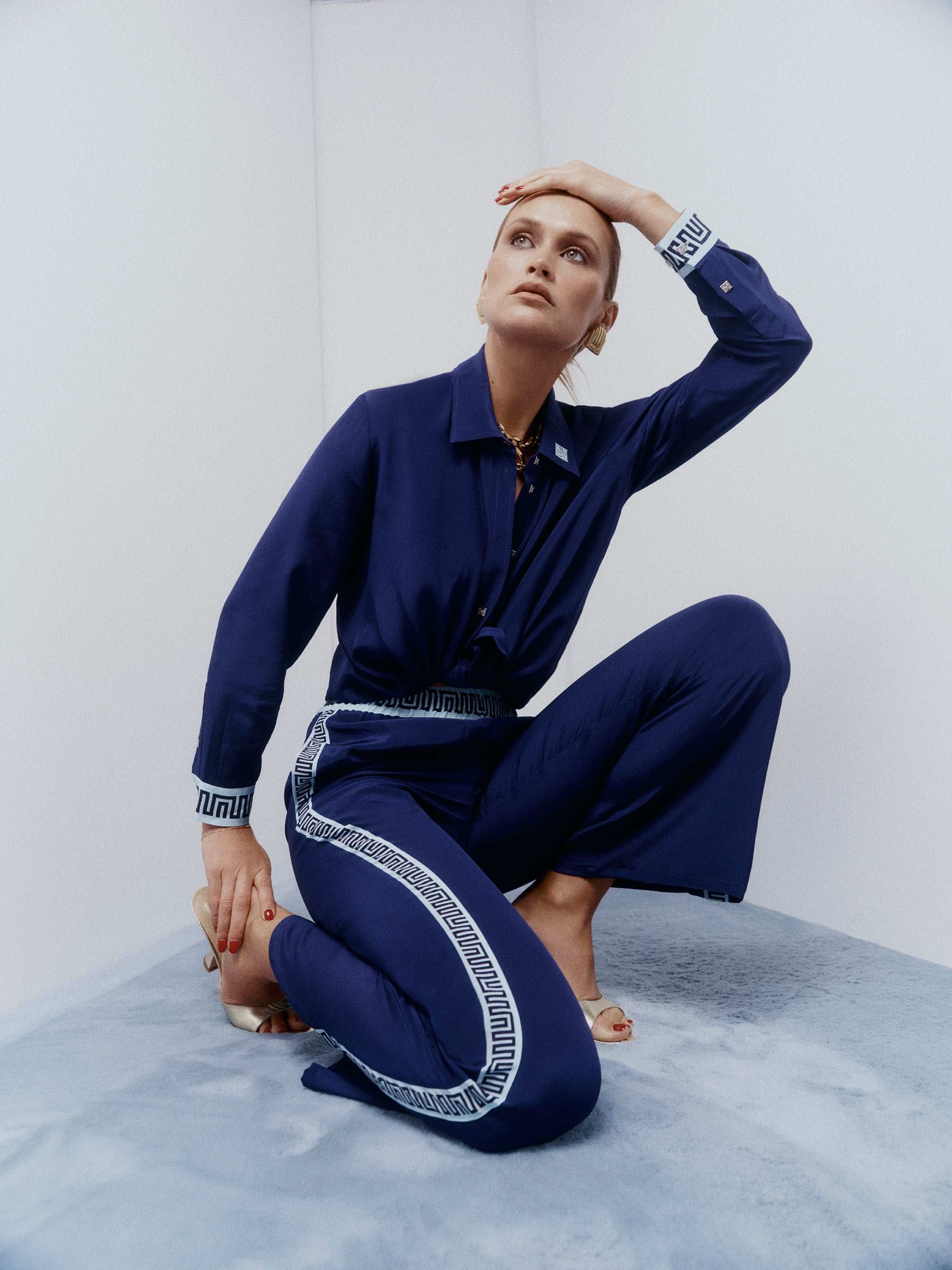 Deep Sea Contrast Pant - MUMA WORLD  Pants