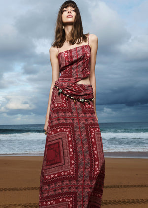 Roja Bandana Zhou Skirt