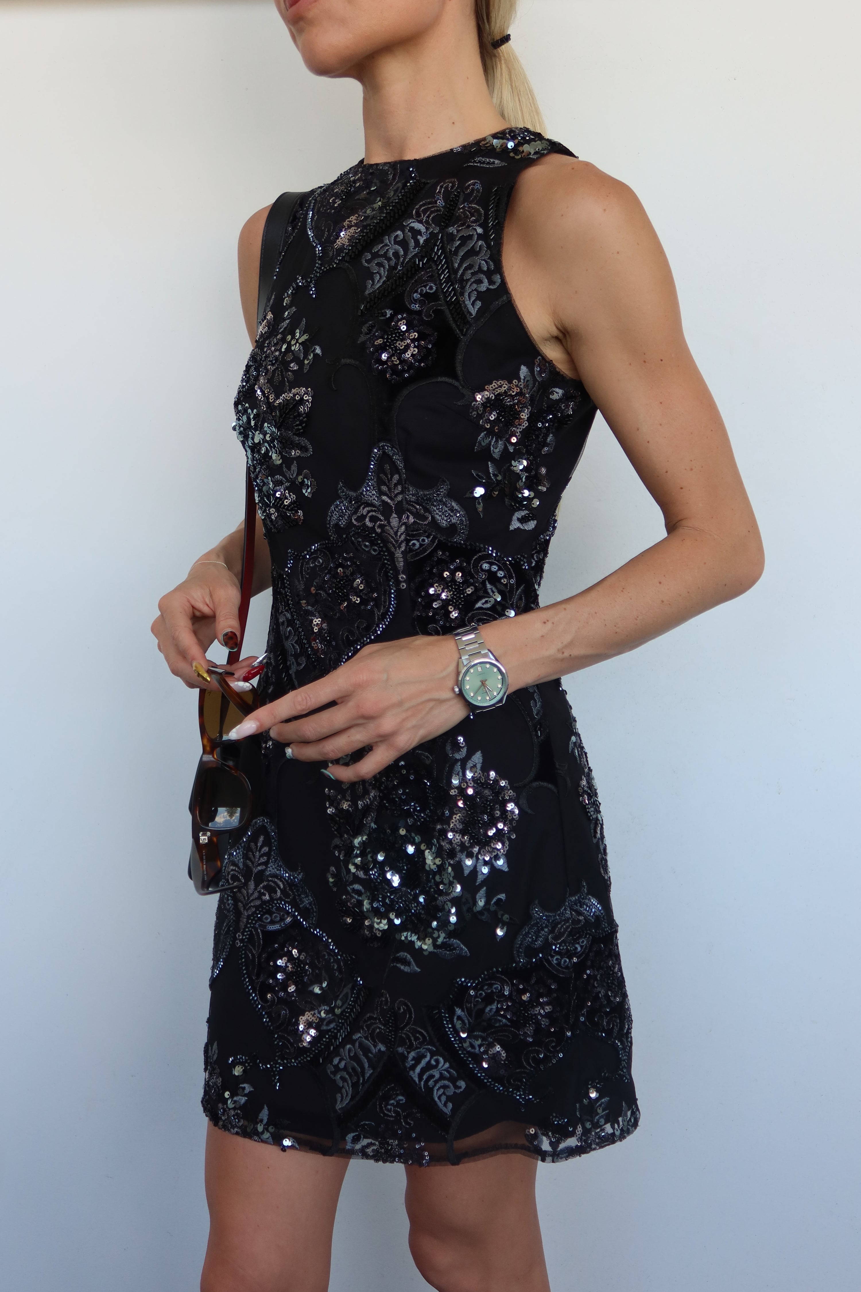 Sphinx Beaded Electra Dress