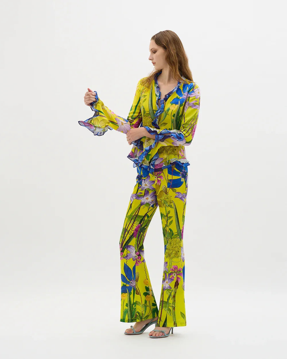 In The Garden Belel Tailored Pants - MUMA WORLD