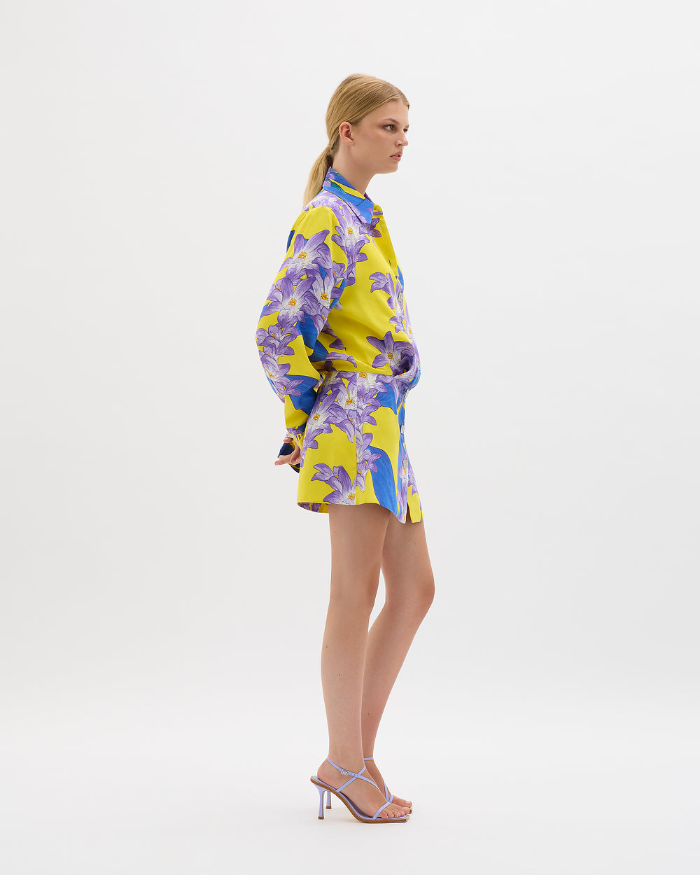 In The Garden Classic Shirt Dress - MUMA WORLD  Dress