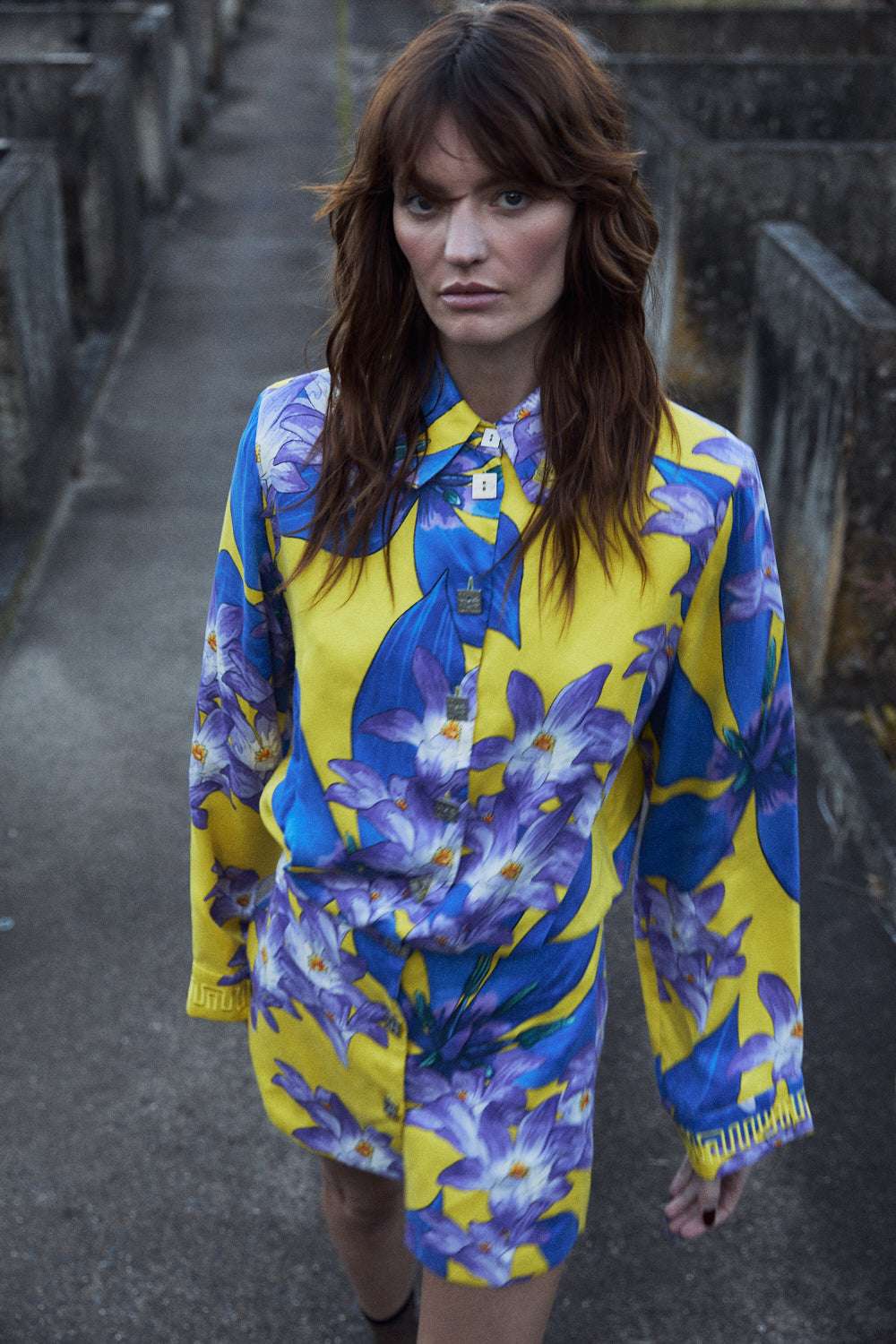 In The Garden Classic Shirt Dress - MUMA WORLD  Dress