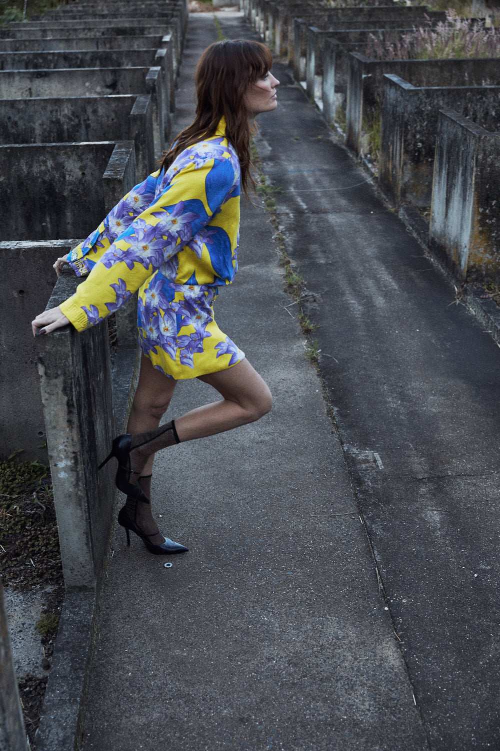 In The Garden Classic Shirt Dress - MUMA WORLD  Dress