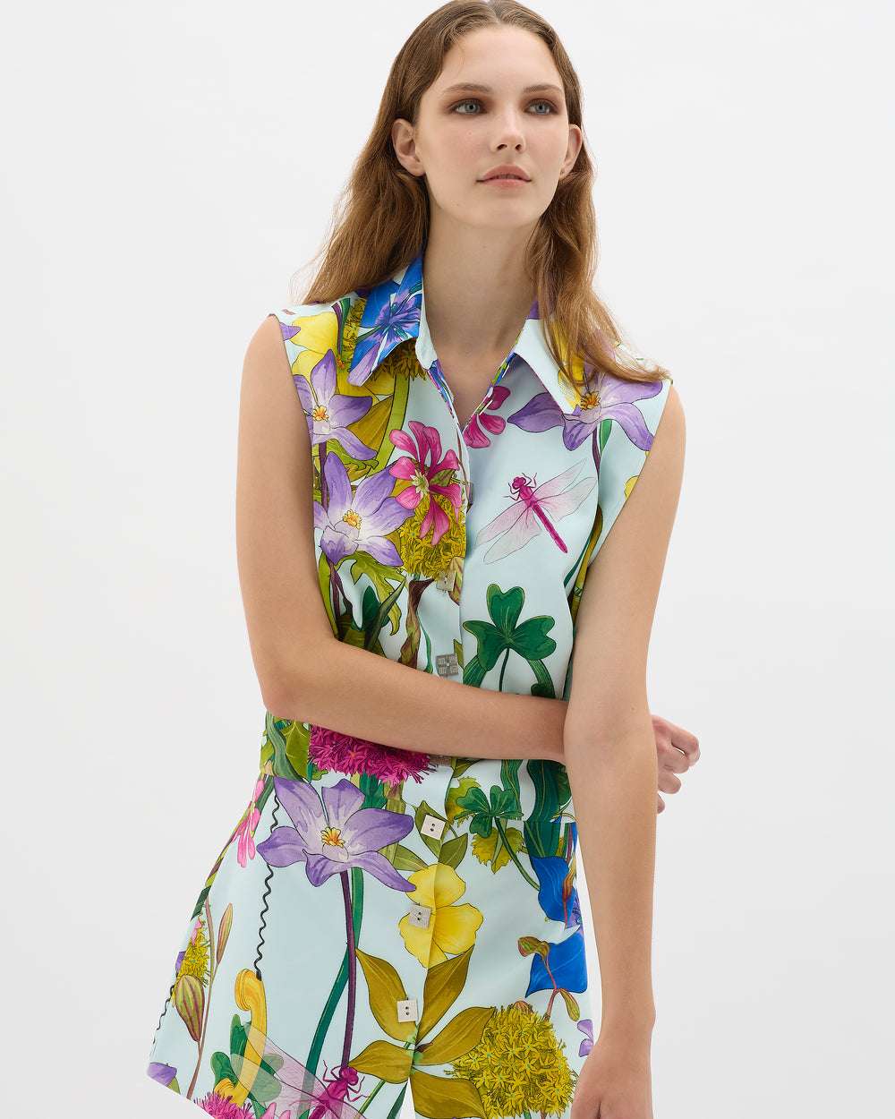 In The Garden Tailored Vest Dress - MUMA WORLD  Dress