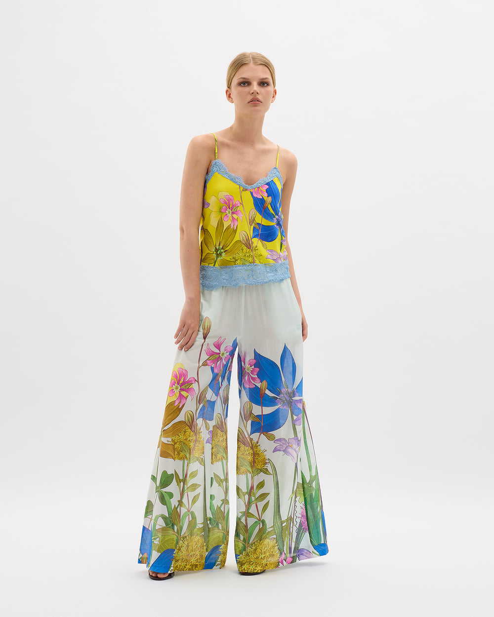 In The Garden Wide Leg Pants - MUMA WORLD  Pant
