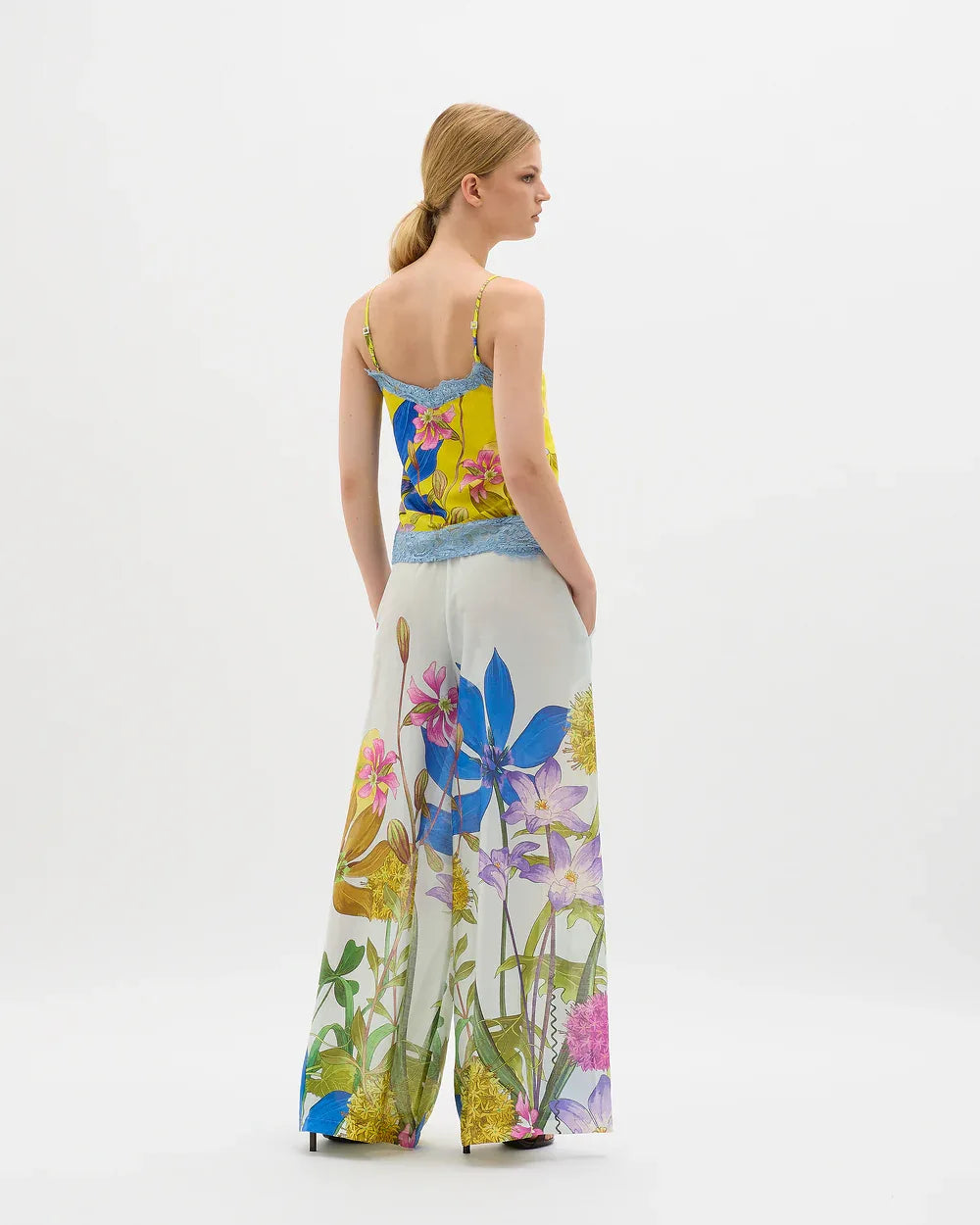 In The Garden Wide Leg Pants - MUMA WORLD