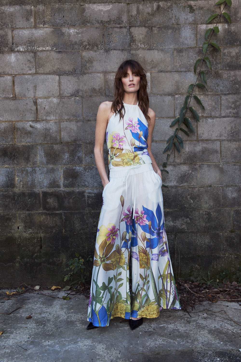 In The Garden Wide Leg Pants - MUMA WORLD  Pant