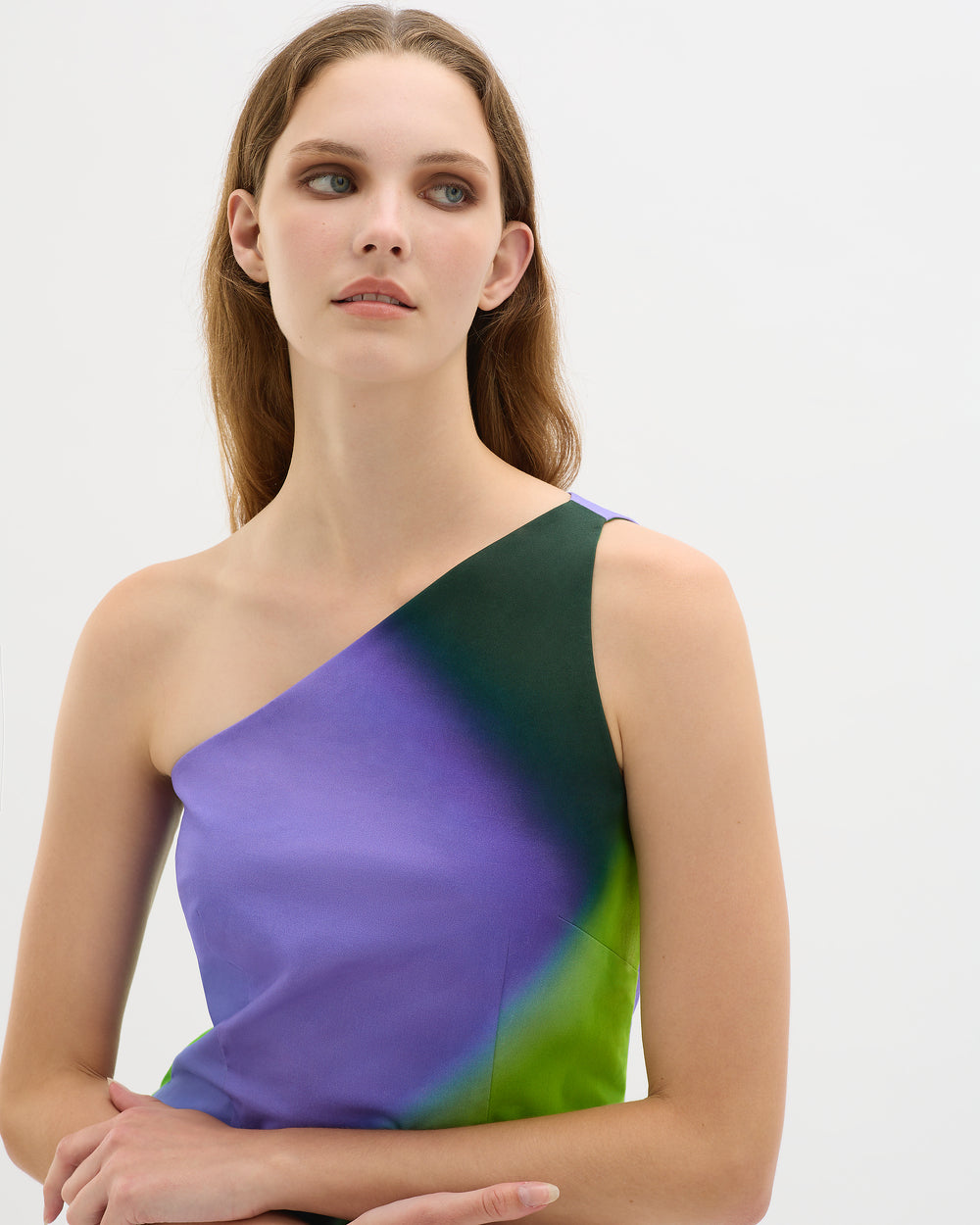 Kaleidoscope One Shoulder Mini Dress - MUMA WORLD  Dress