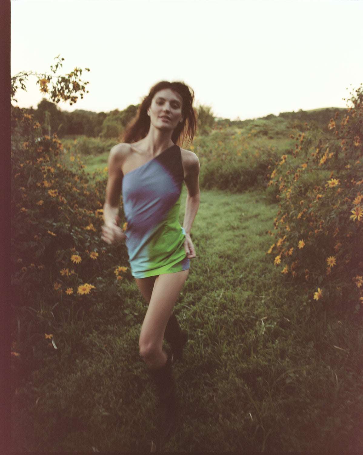 Kaleidoscope One Shoulder Mini Dress - MUMA WORLD  Dress