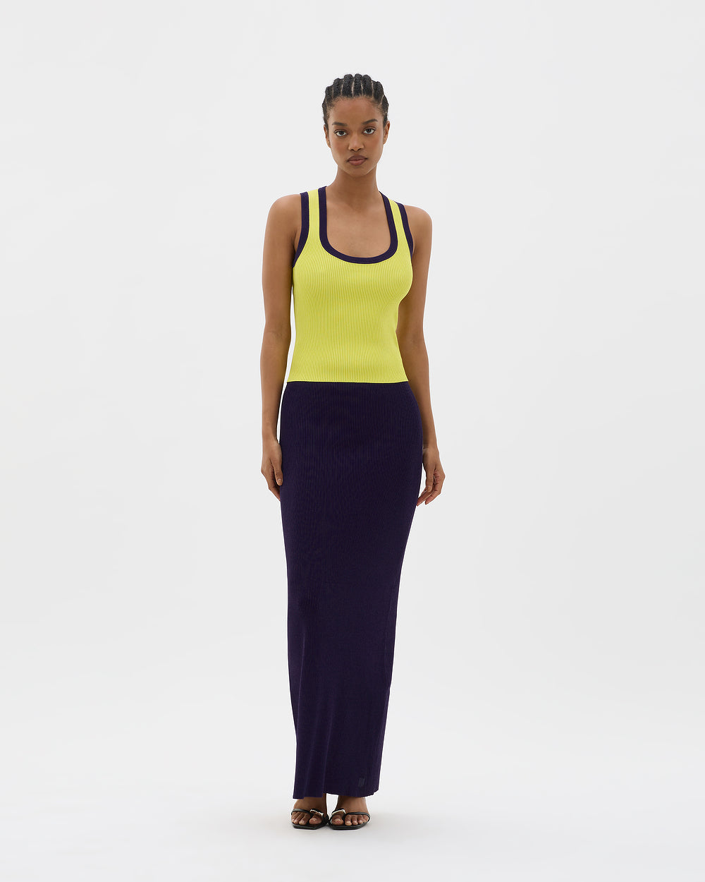 La Plage Jacquard Knit Cami - MUMA WORLD  Top