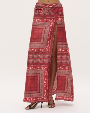 Roja Bandana Zhou Skirt