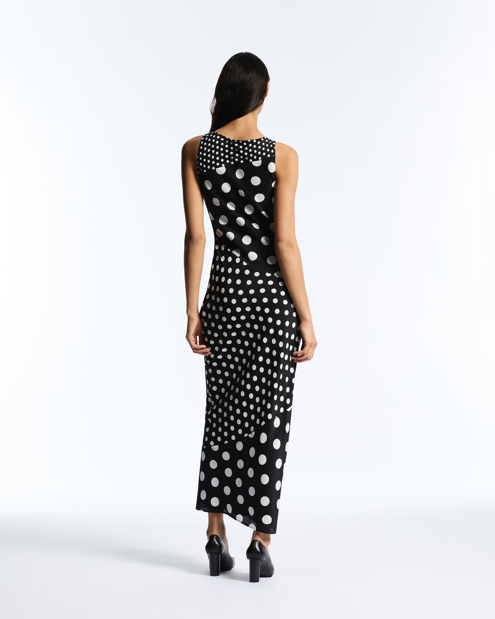 Mixed Polkadot Electra Dress