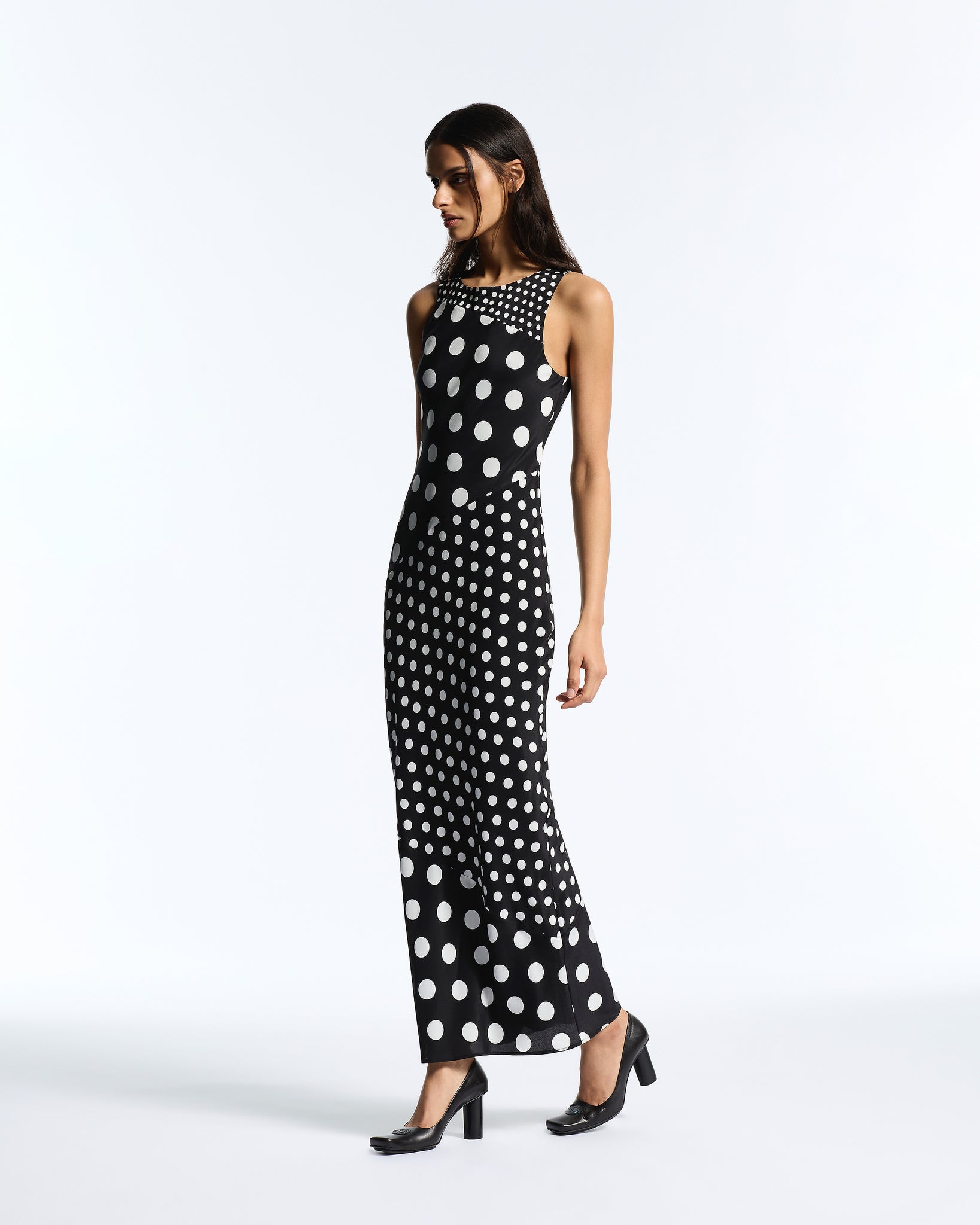 Mixed Polkadot Electra Dress